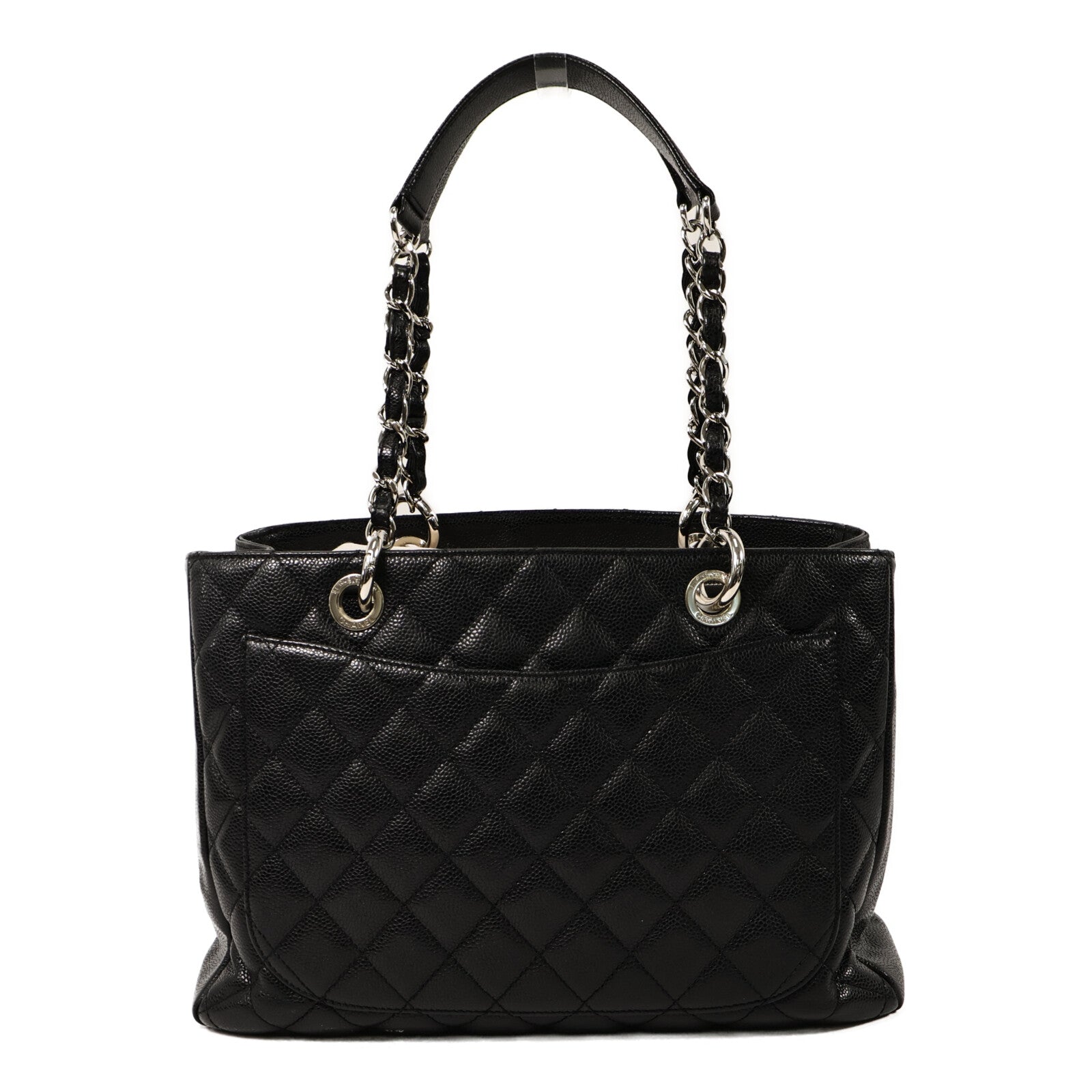 CHANEL GST Grand Shopping Tote Bag鏈帶肩背袋