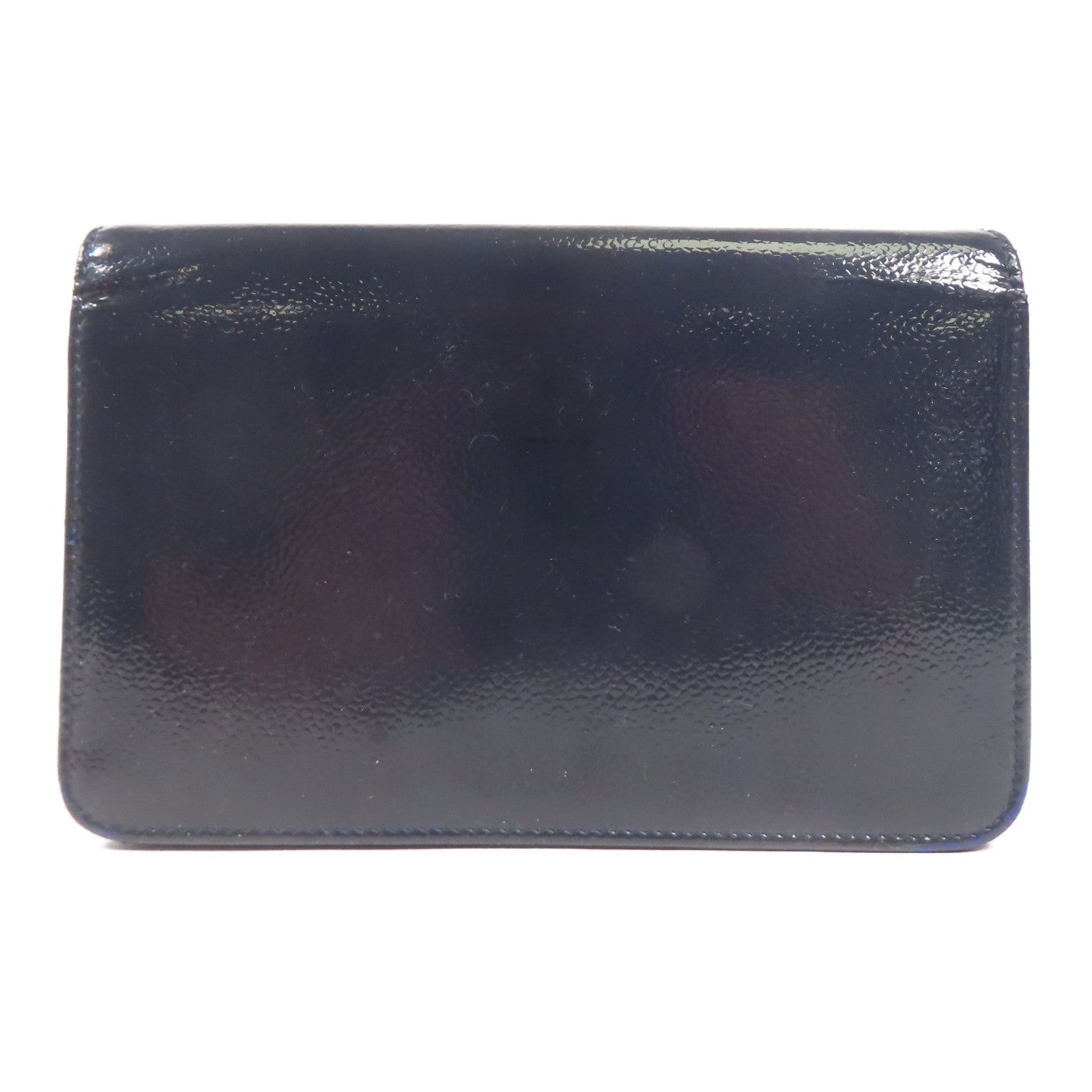 CHANEL 皮革WOC Wallet On Chain銀扣鏈帶肩背袋