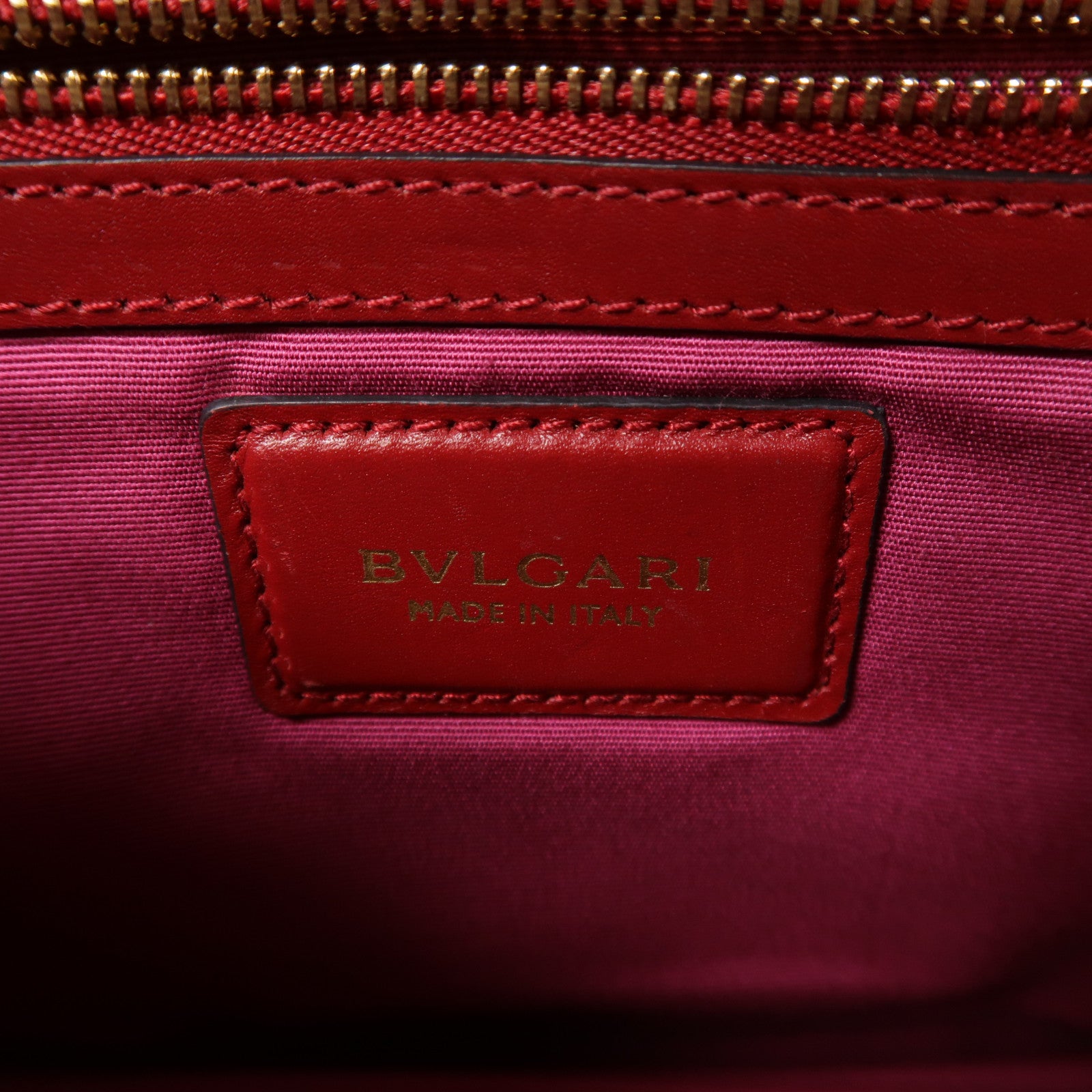 BVLGARI 【激減優惠】牛皮皮革Serpenti Forever金扣鏈帶肩背袋