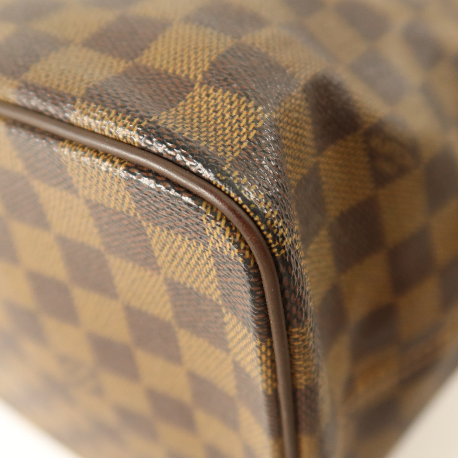 LOUIS VUITTON Damier Saleya MM金扣肩背袋