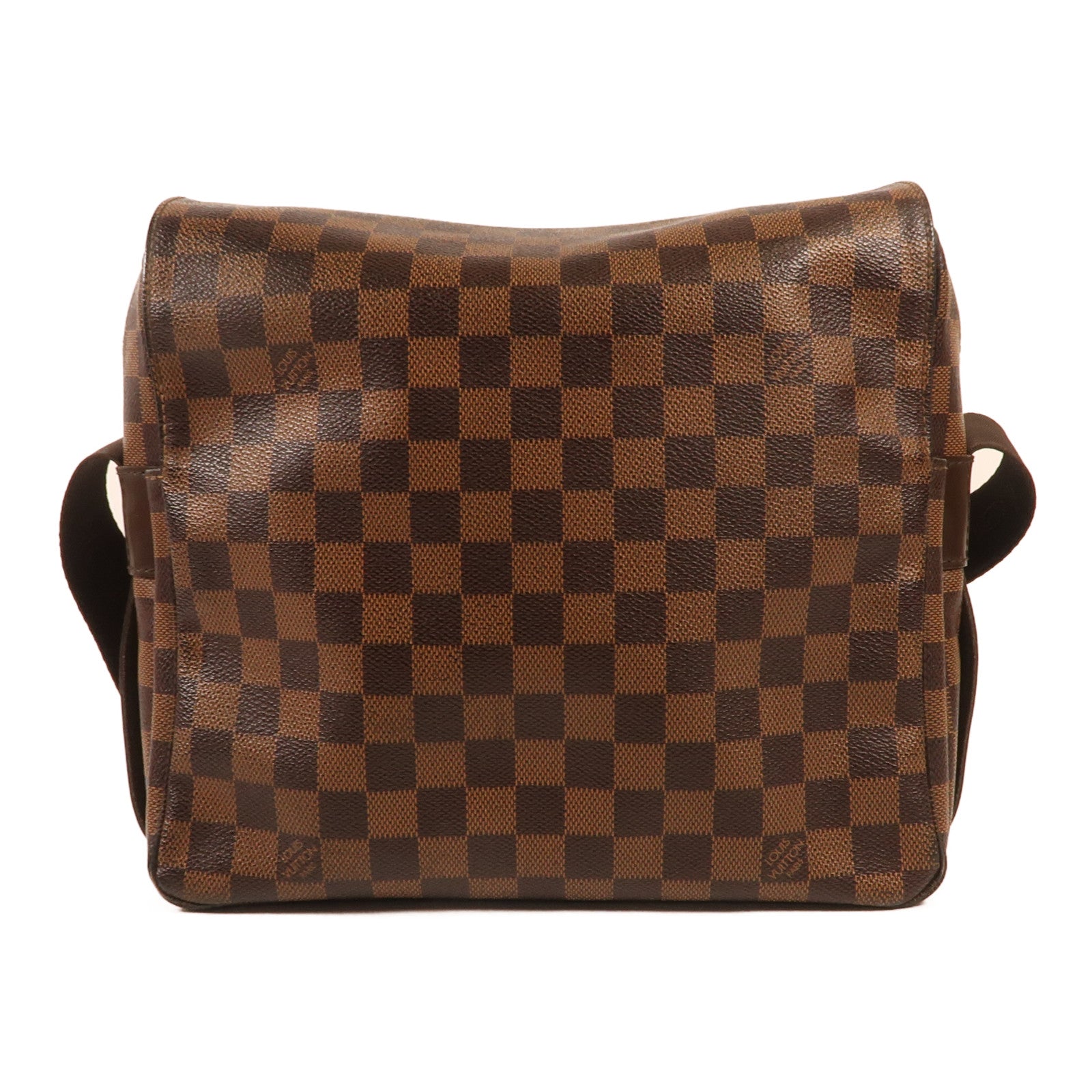 LOUIS VUITTON 【激減優惠】Damier Naviglio金扣肩背袋