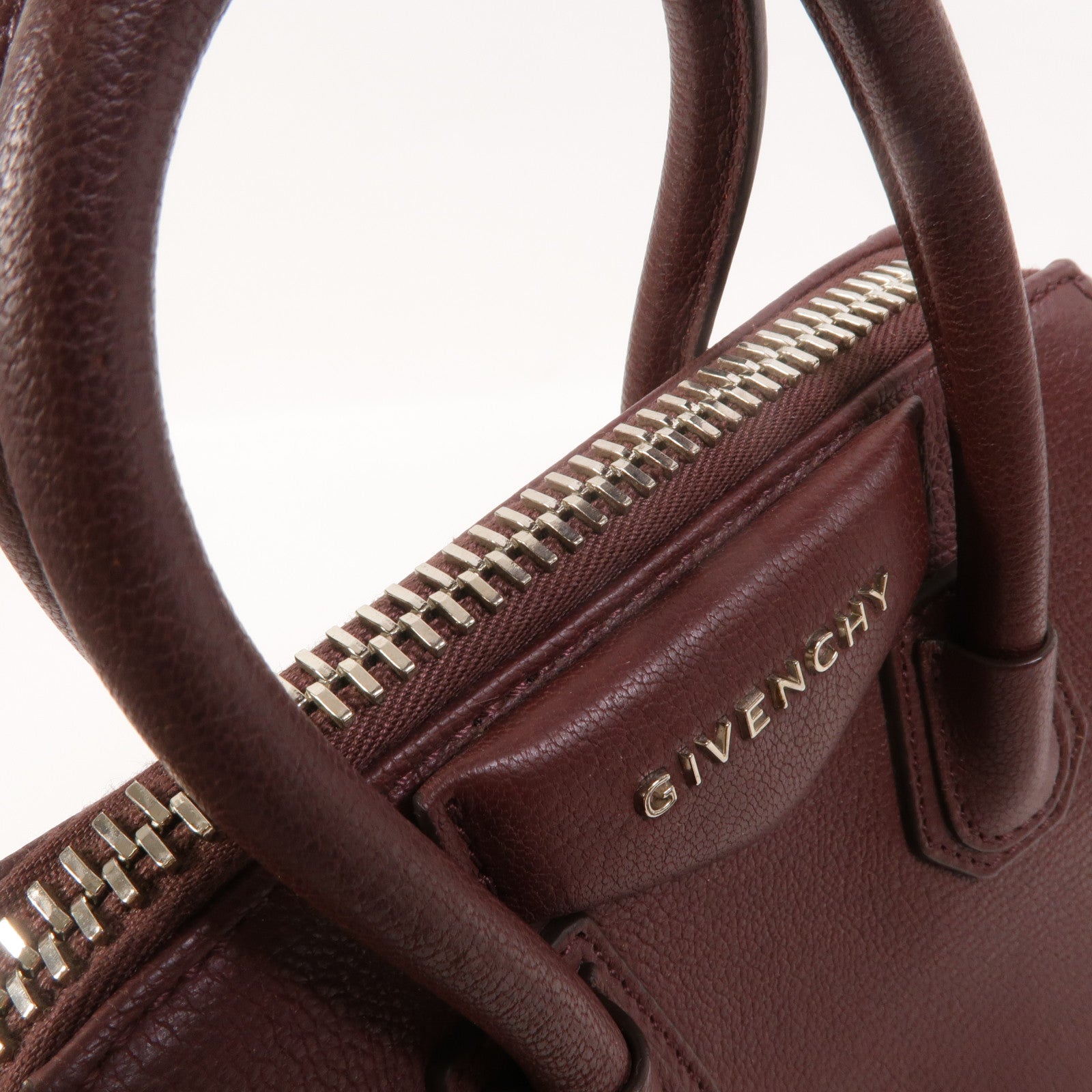 GIVENCHY 牛皮皮革Mini Antigona手挽肩背兩用袋