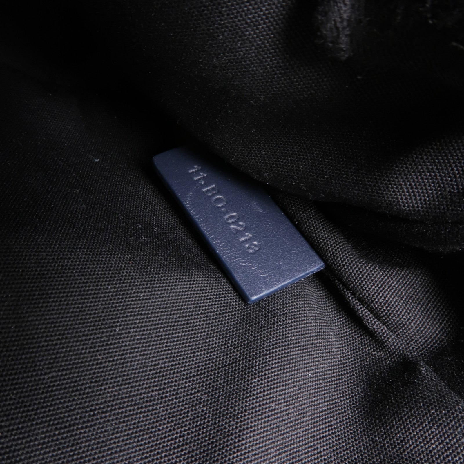 Dior 塗層帆布Dior Hit The Road銀扣肩背袋藍色