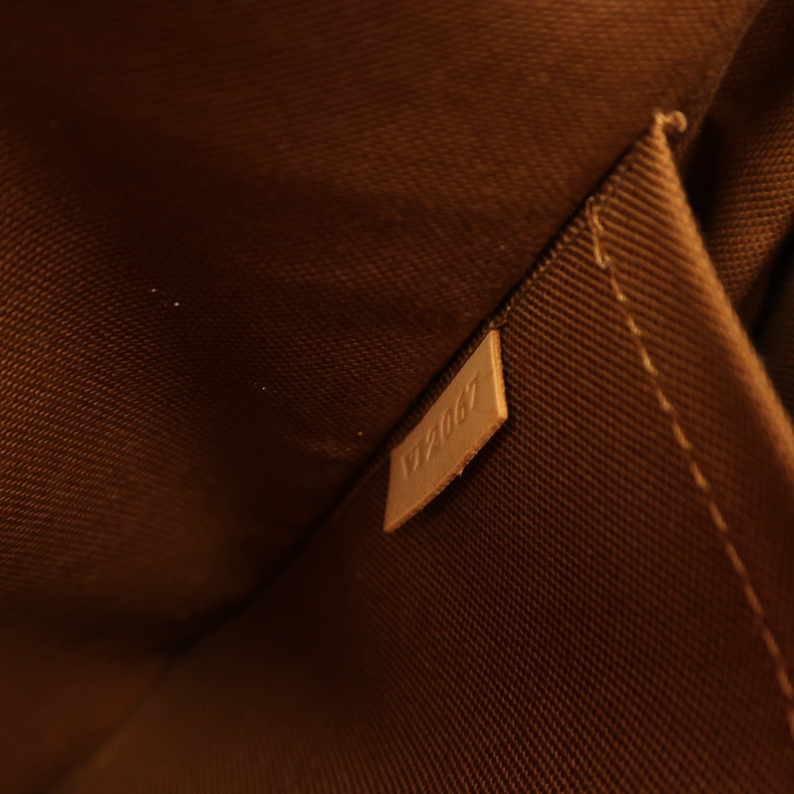 LOUIS VUITTON Monogram Palermo PM金扣手挽肩背兩用袋棕色