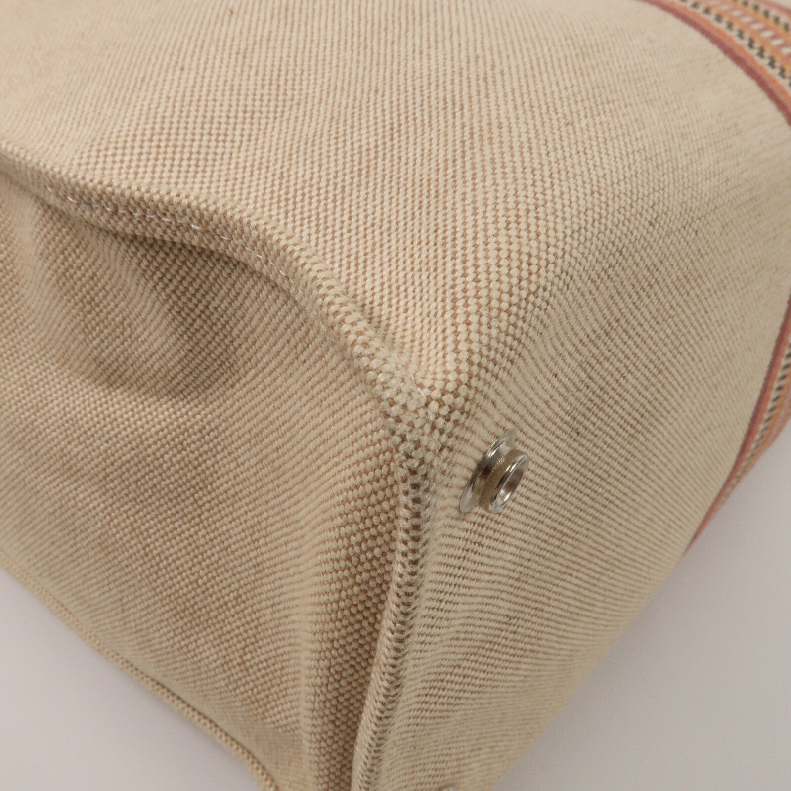 HERMES 帆布Mira Ganges Tote手挽袋