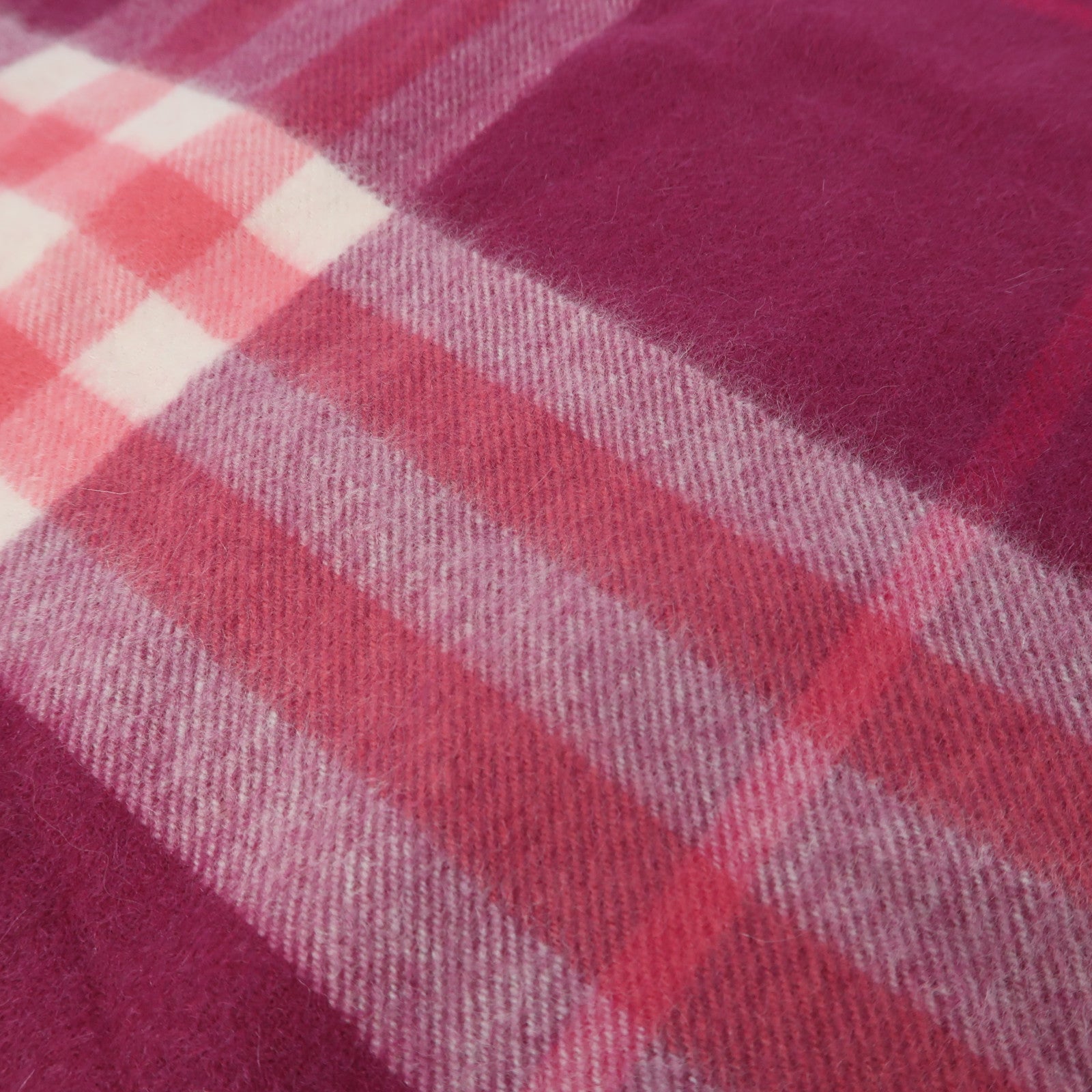 BURBERRY CashmereMuffler圍巾粉紅色