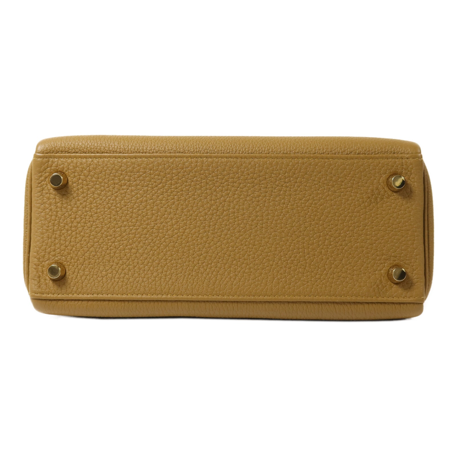 HERMES Togo皮革Kelly 25手挽肩背兩用袋Bronze Dore