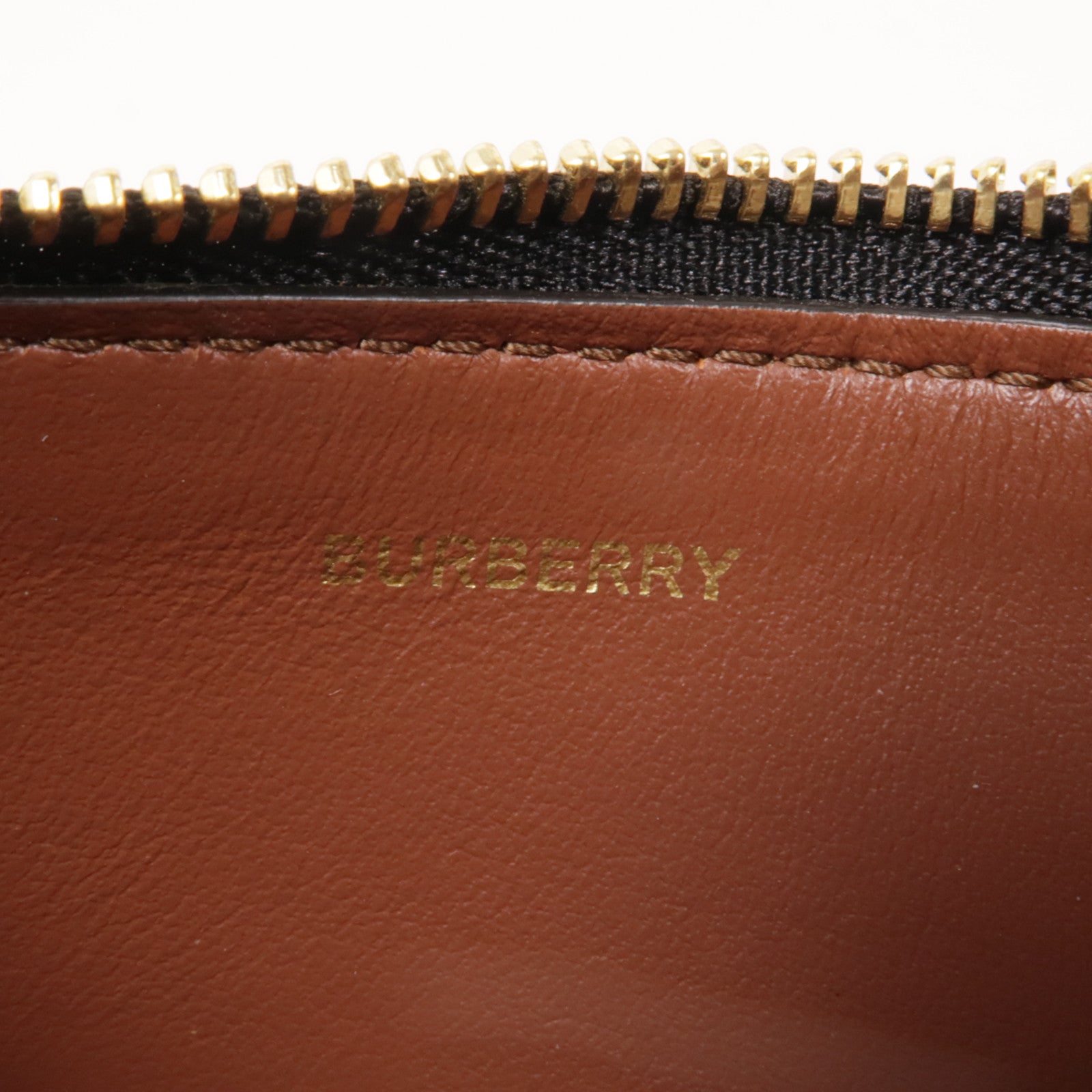 BURBERRY 塗層帆布Key Case金扣鎖匙包