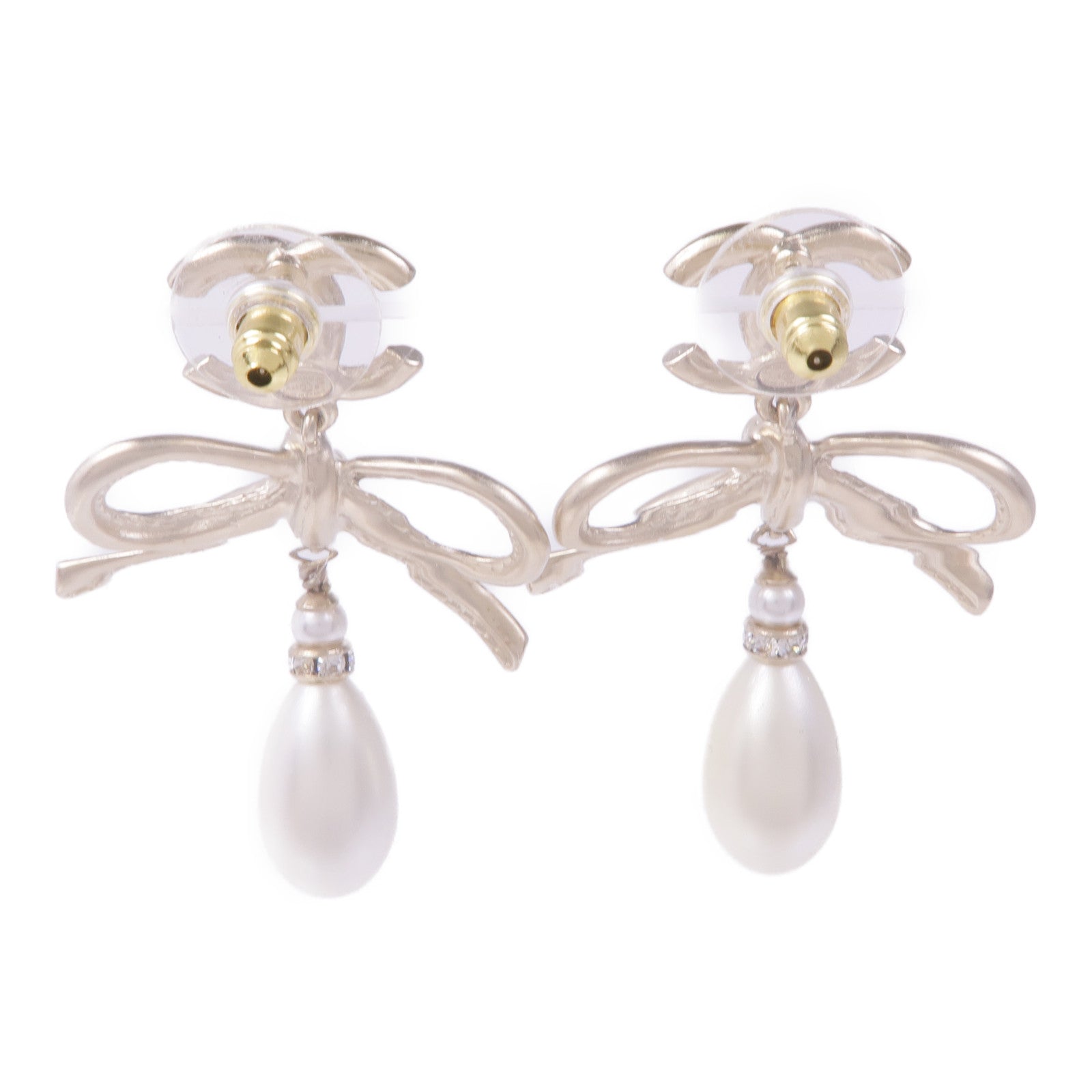 CHANEL PVC/金屬Earrings耳環