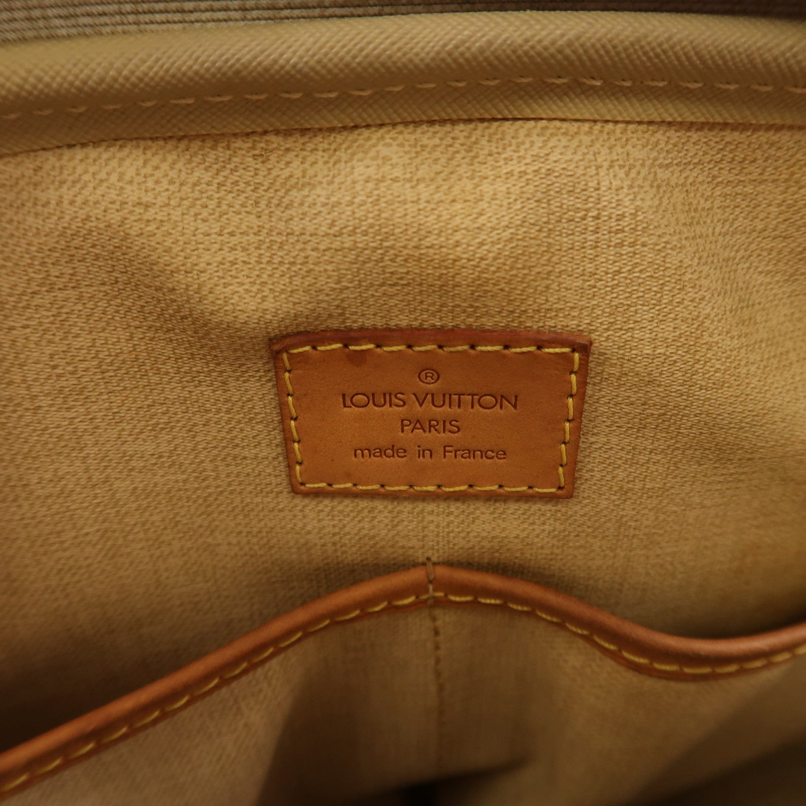 LOUIS VUITTON 【激減優惠】Monogram Trouville金扣手挽袋