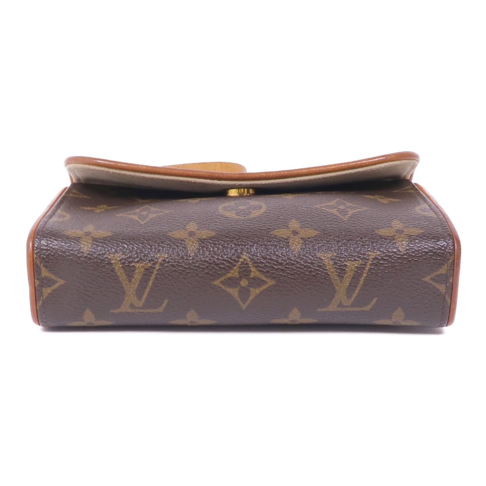 LOUIS VUITTON Monogram Pochette Florentine金扣腰包