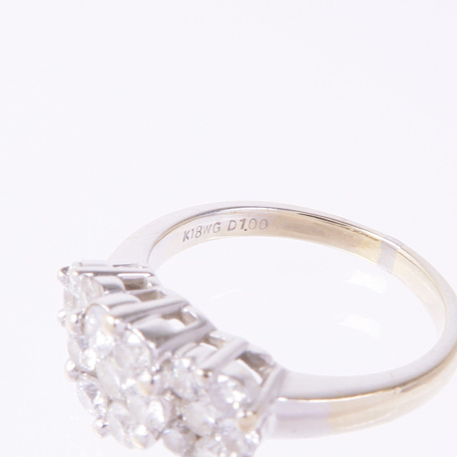 JEWELRY 18K白金Diamond Ring鑽石戒指US#6.5