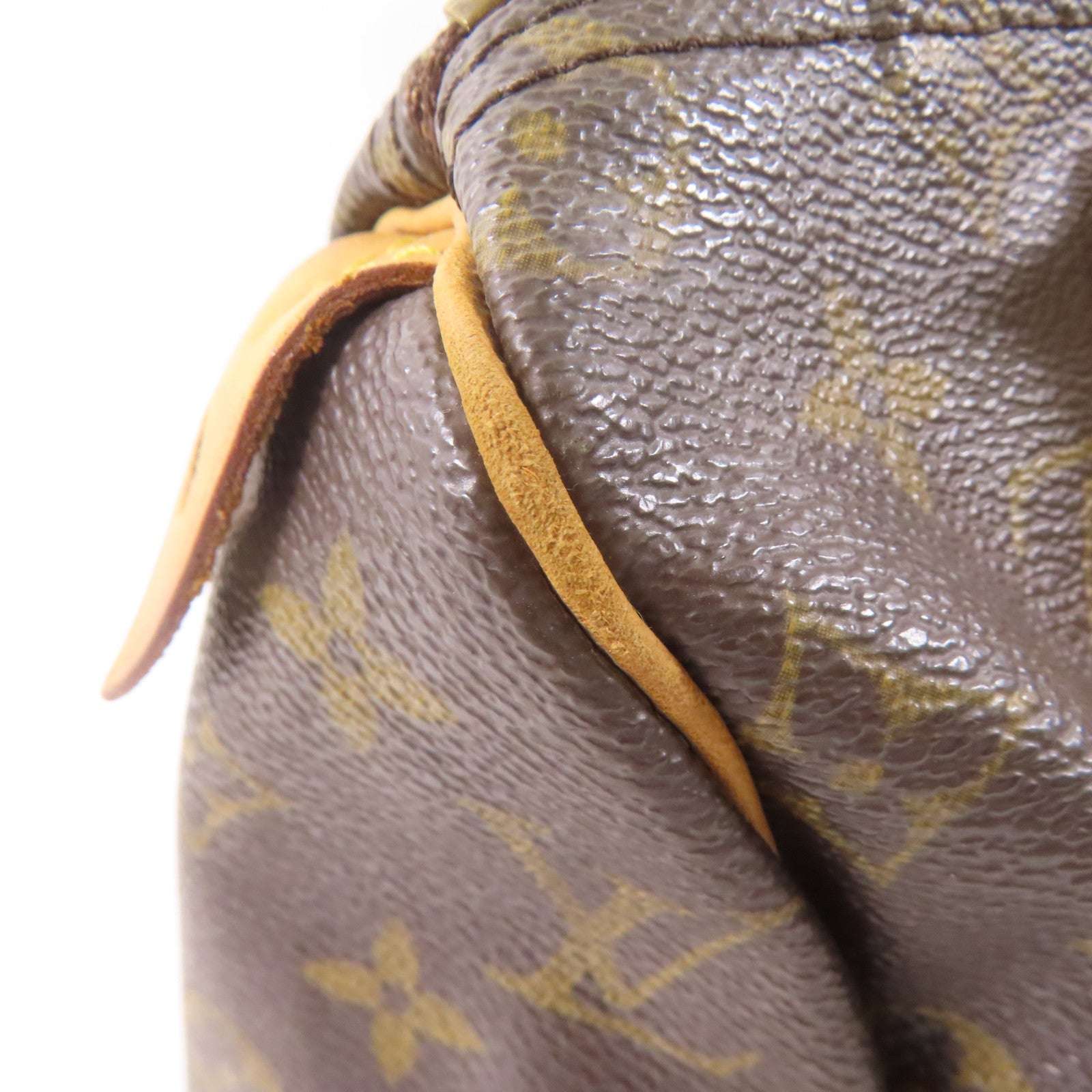 LOUIS VUITTON Monogram Speedy 25金扣手挽袋棕色