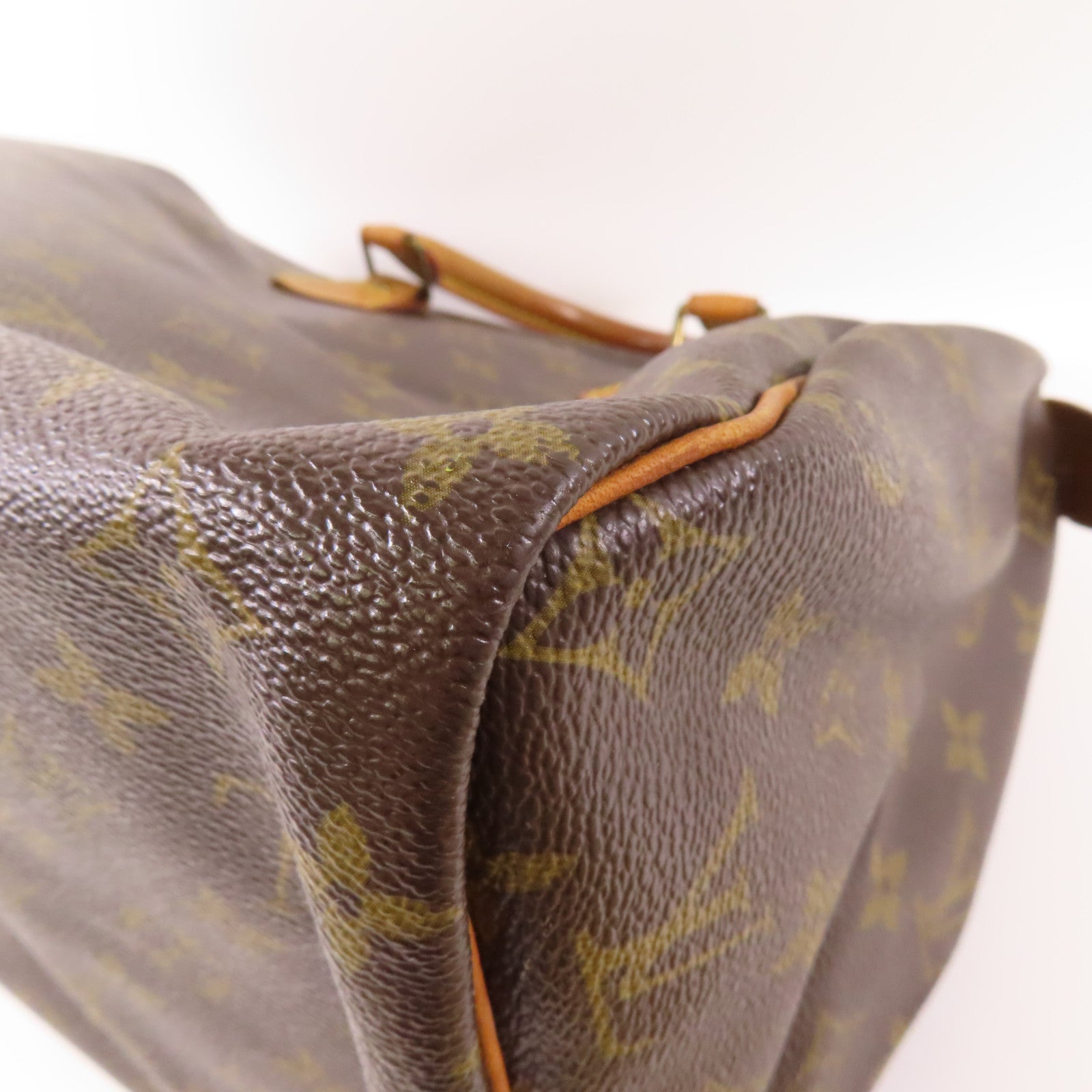 LOUIS VUITTON LV GHW Speedy 30 Handbag M41108 Monogram Brown