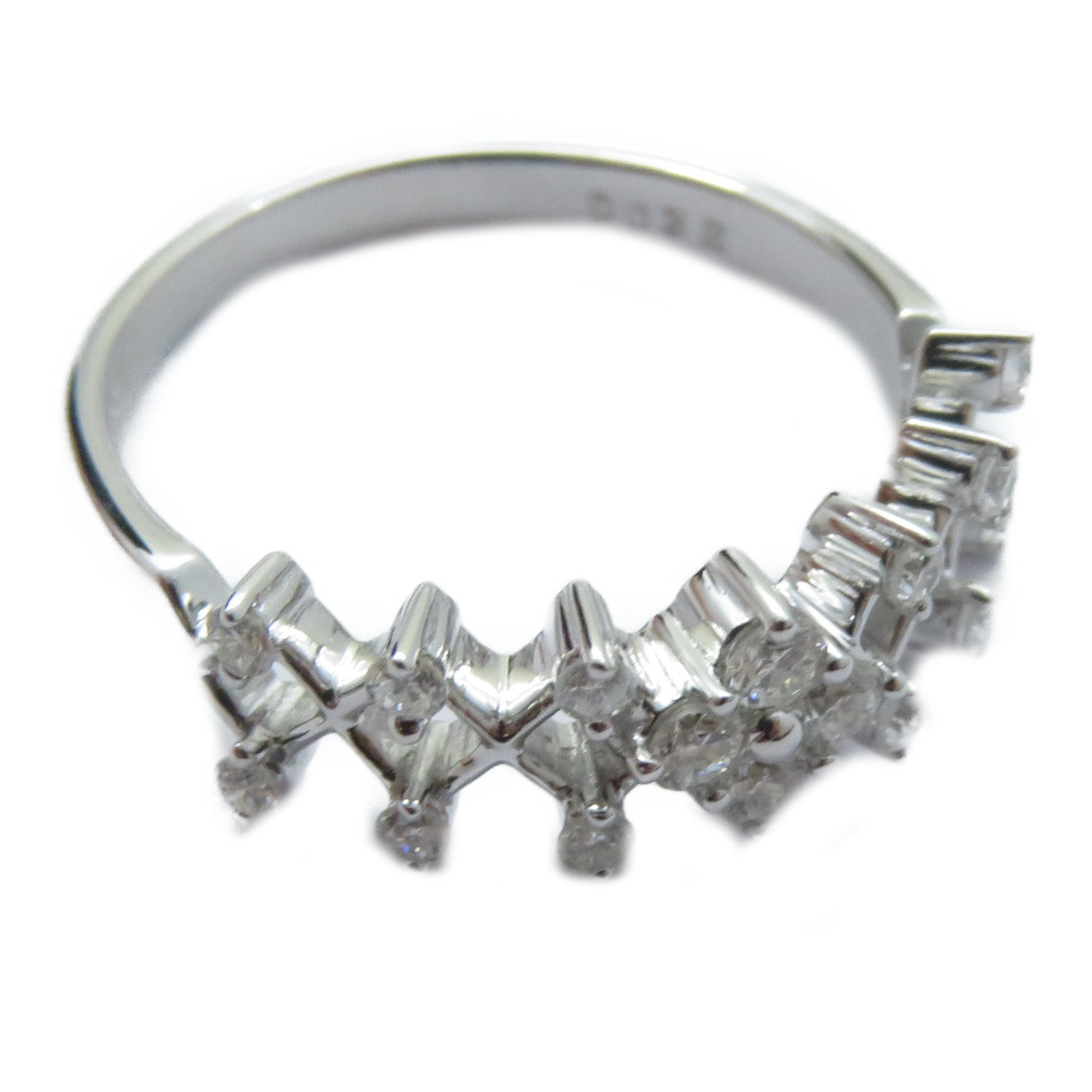 JEWELRY 【激減優惠】18K白金Diamond Ring 0.32ct鑽石戒指US#6.25