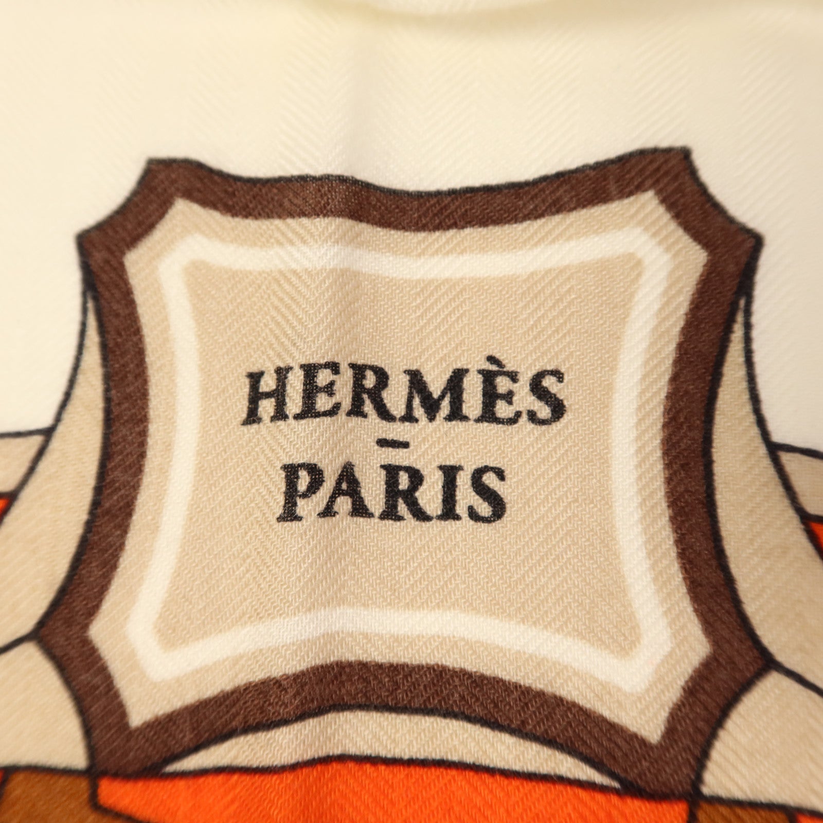 HERMES 羊絨/絲質Scarf 140X140絲巾