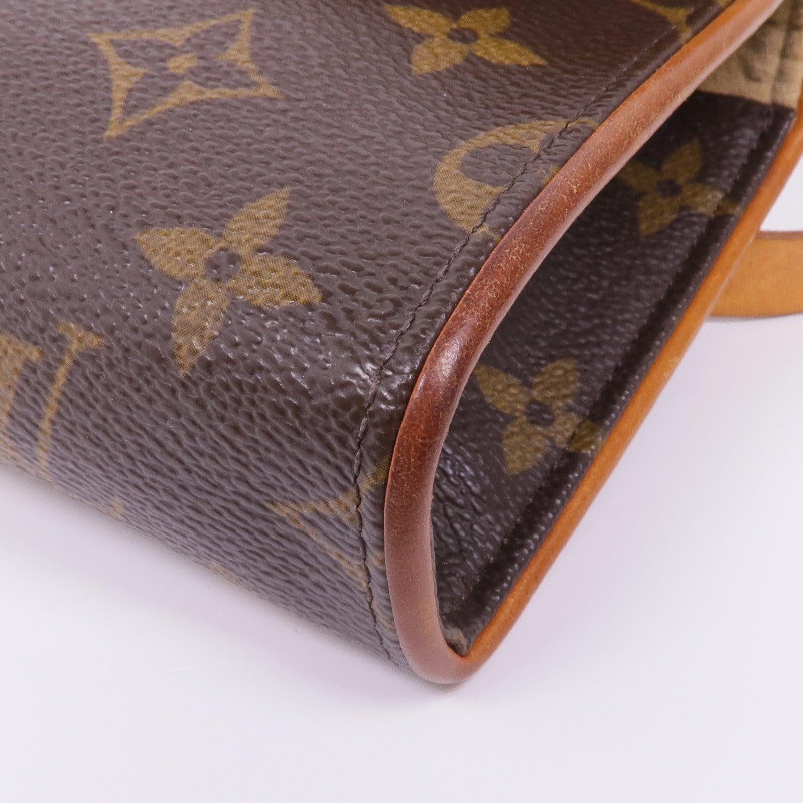 LOUIS VUITTON Monogram Pochette Florentine金扣腰包