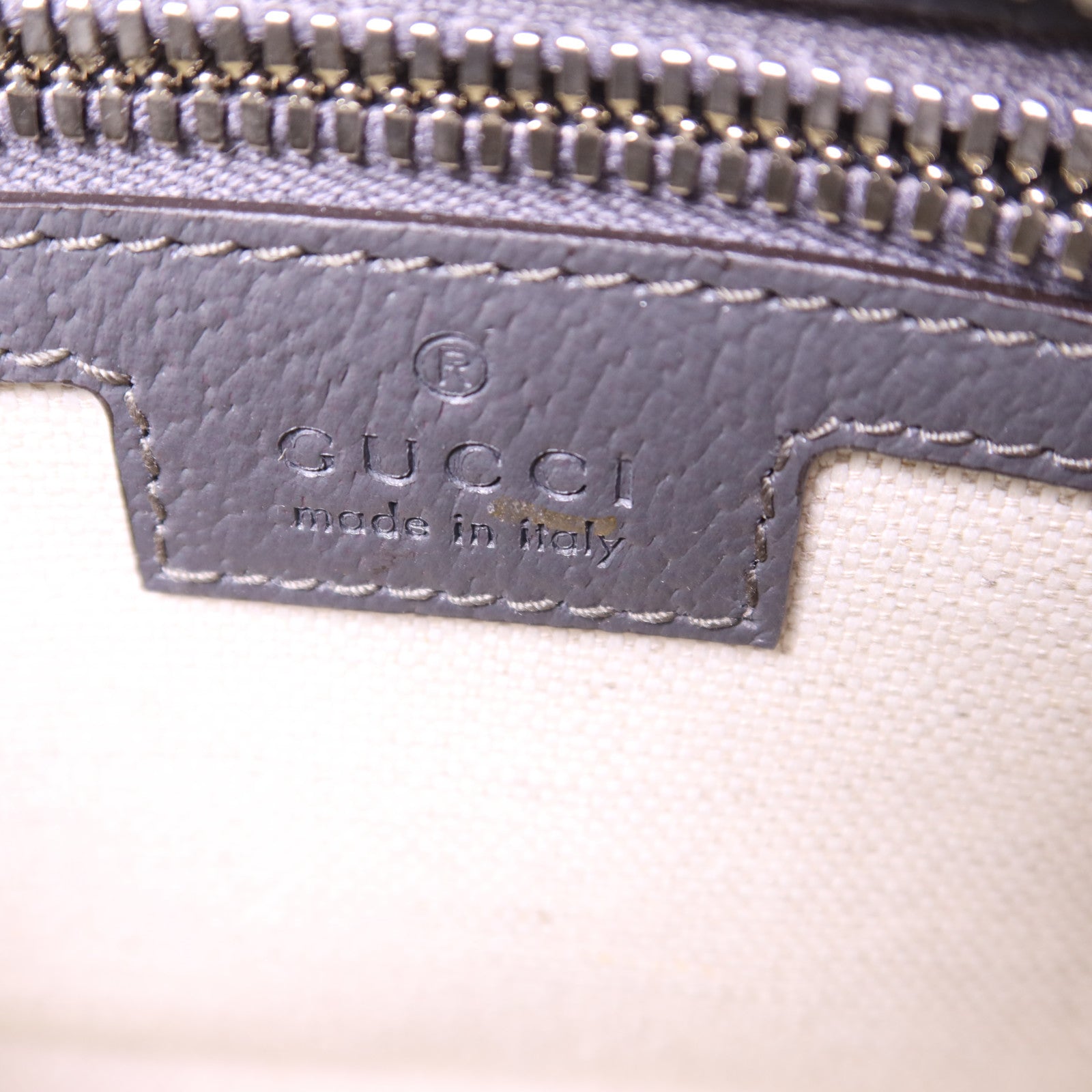 GUCCI 塗層帆布Ophidia Small Shoulder Bag銀扣肩背袋