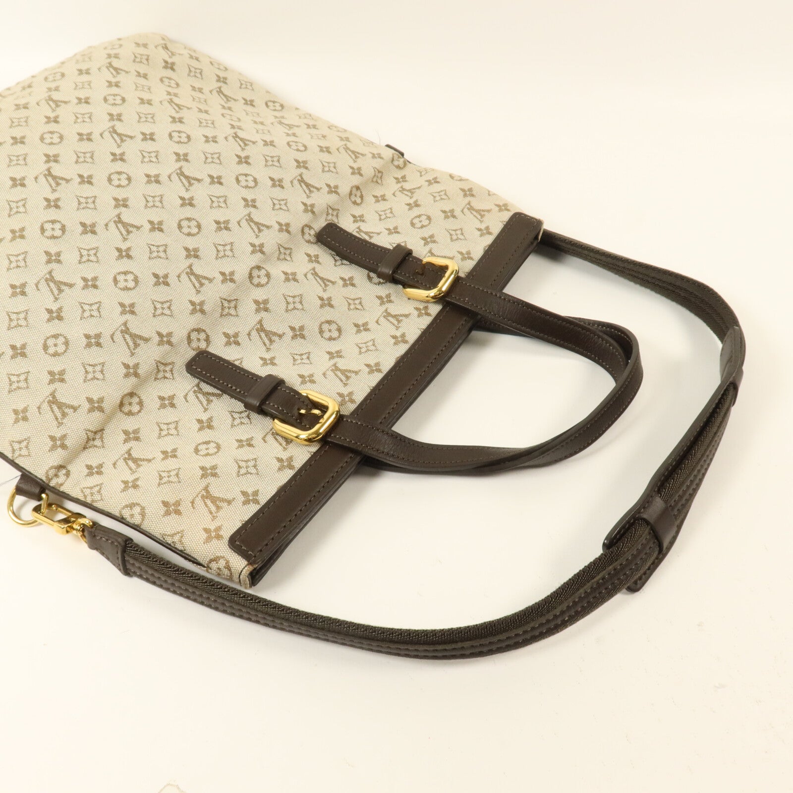 LOUIS VUITTON Monogram Mini Francoise手挽肩背兩用袋