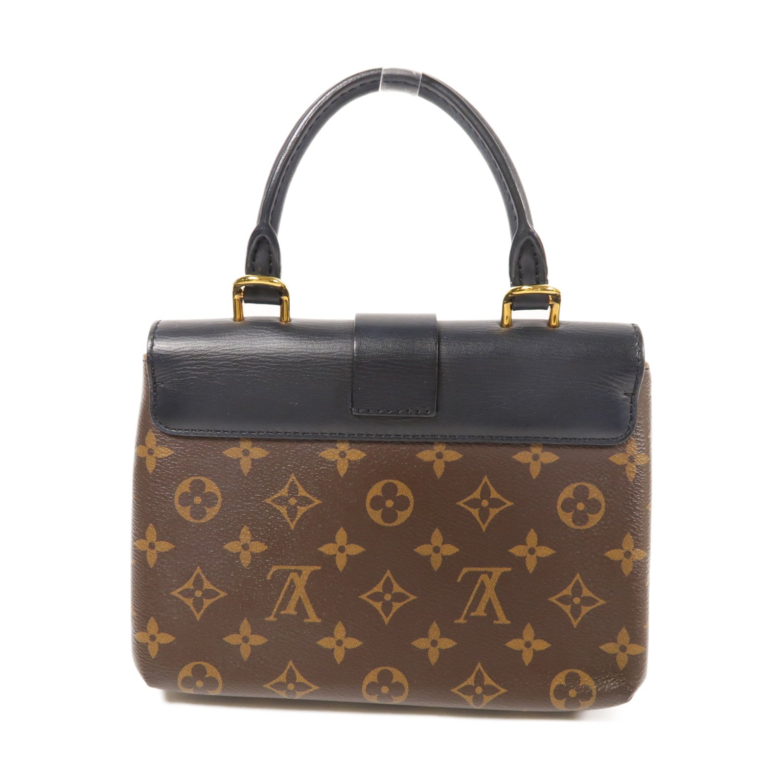 LOUIS VUITTON Monogram Locky BB金扣手挽肩背兩用袋