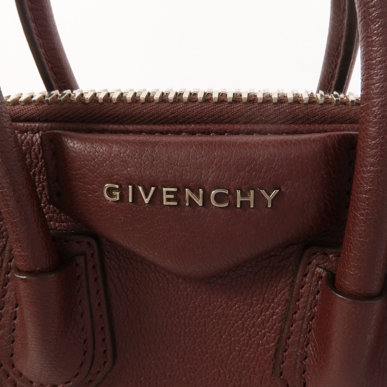 GIVENCHY 牛皮皮革Mini Antigona手挽肩背兩用袋