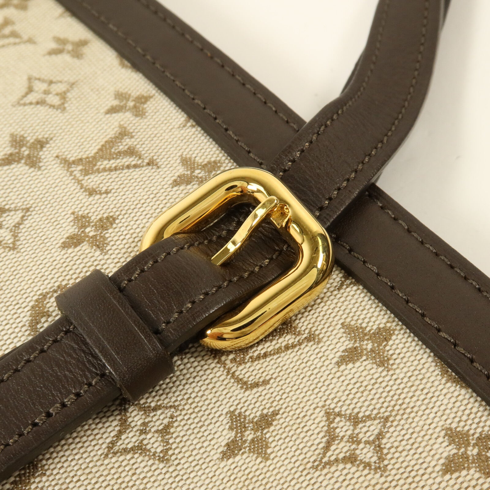 LOUIS VUITTON Monogram Mini Francoise手挽肩背兩用袋