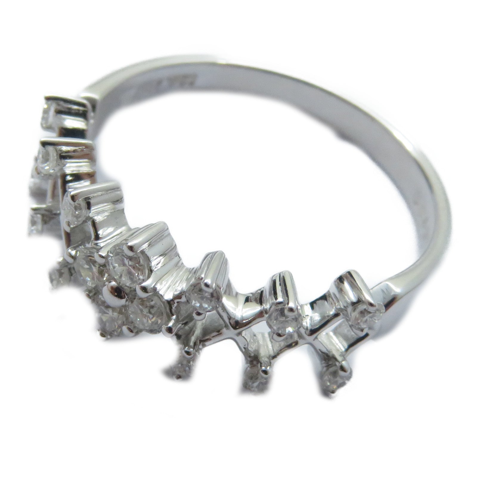 JEWELRY 【激減優惠】18K白金Diamond Ring 0.32ct鑽石戒指US#6.25