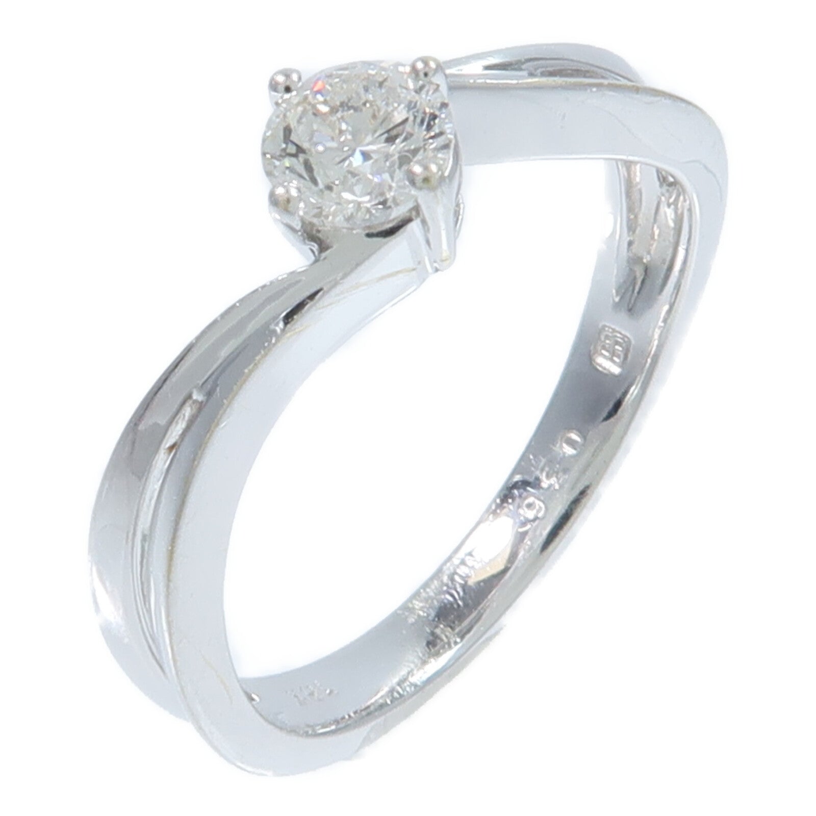 JEWELRY 18K白金Diamond Ring鑽石戒指