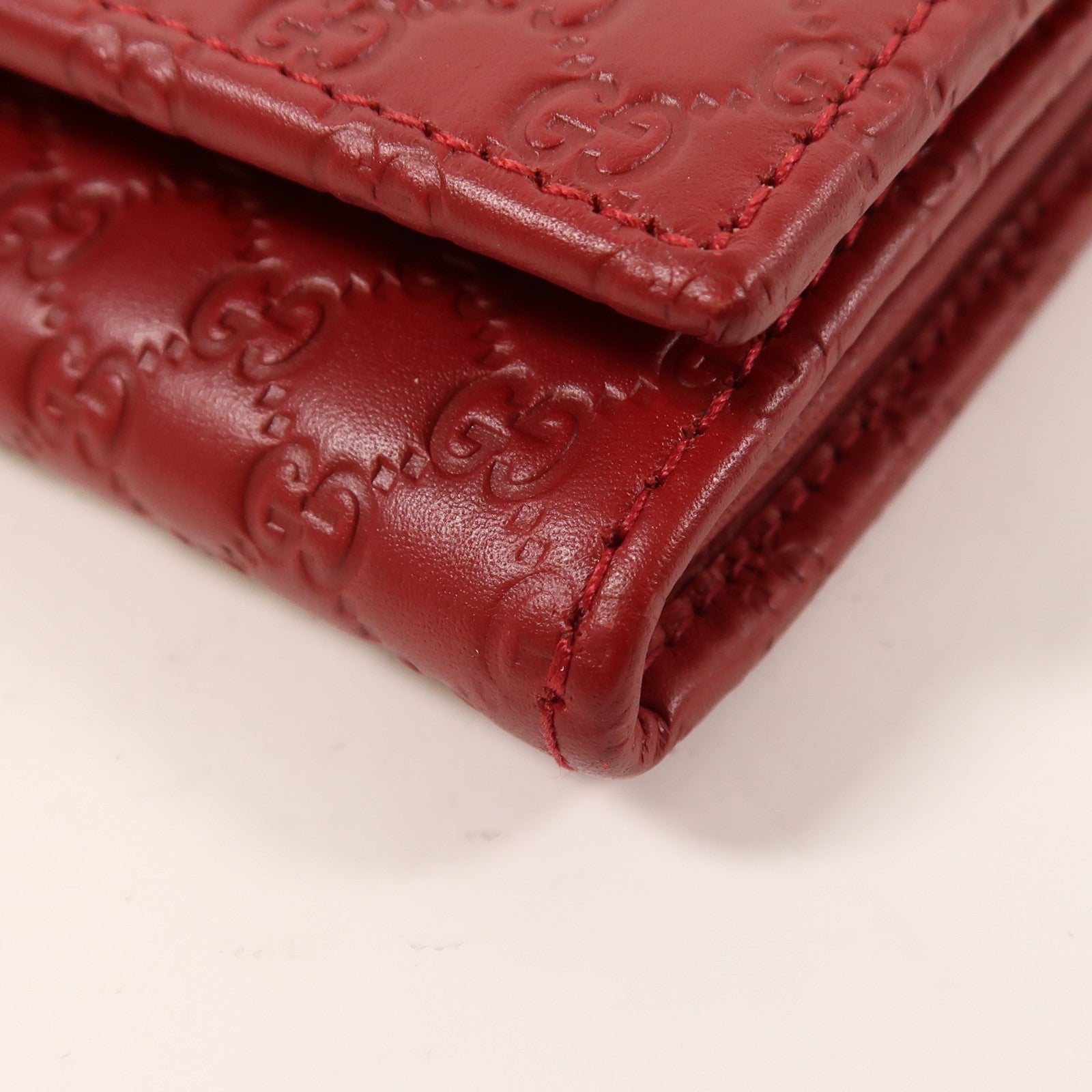 GUCCI 【萬聖節商品】牛皮皮革Long Wallet金扣長錢包