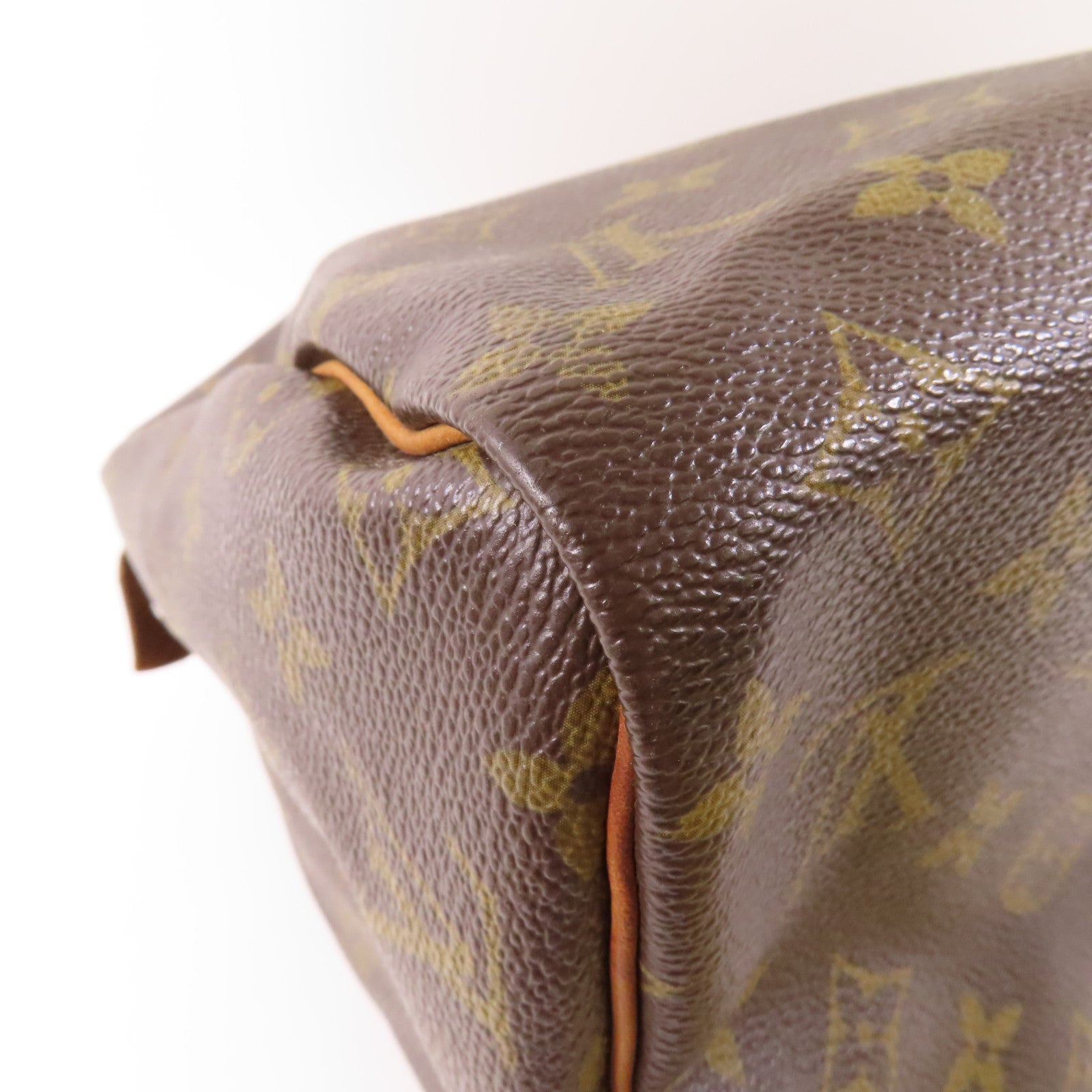 LOUIS VUITTON LV GHW Speedy 30 Handbag M41108 Monogram Brown