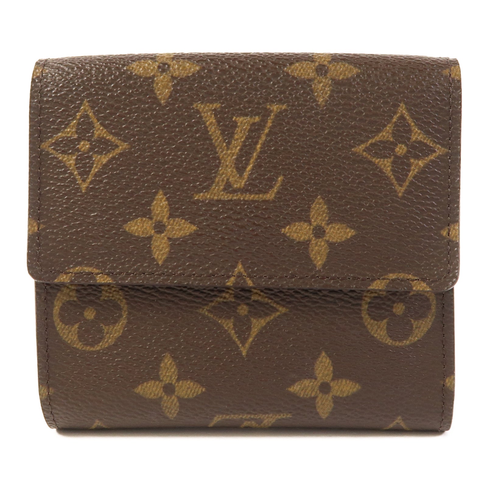 LOUIS VUITTON Monogram Portefeuille Elise Wallet金扣錢包