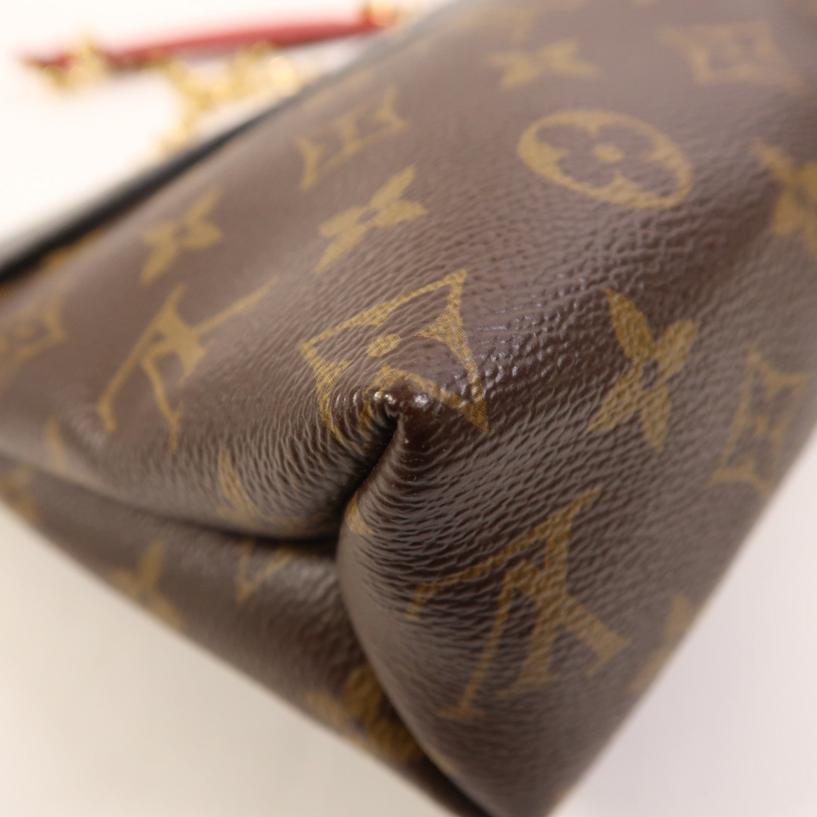 LOUIS VUITTON Monogram Saint Placide金扣鏈帶肩背袋