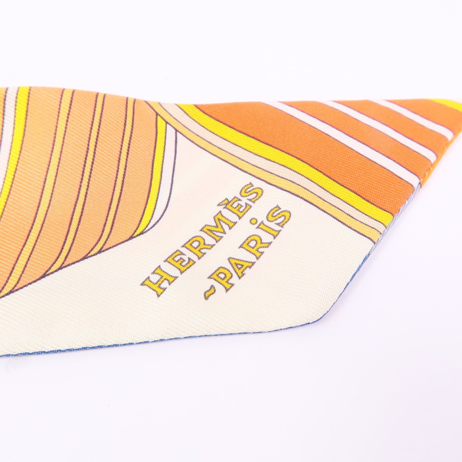 HERMES 絲質Twilly絲巾