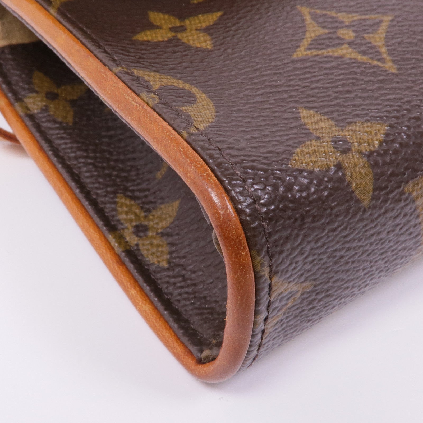 LOUIS VUITTON Monogram Pochette Florentine金扣腰包