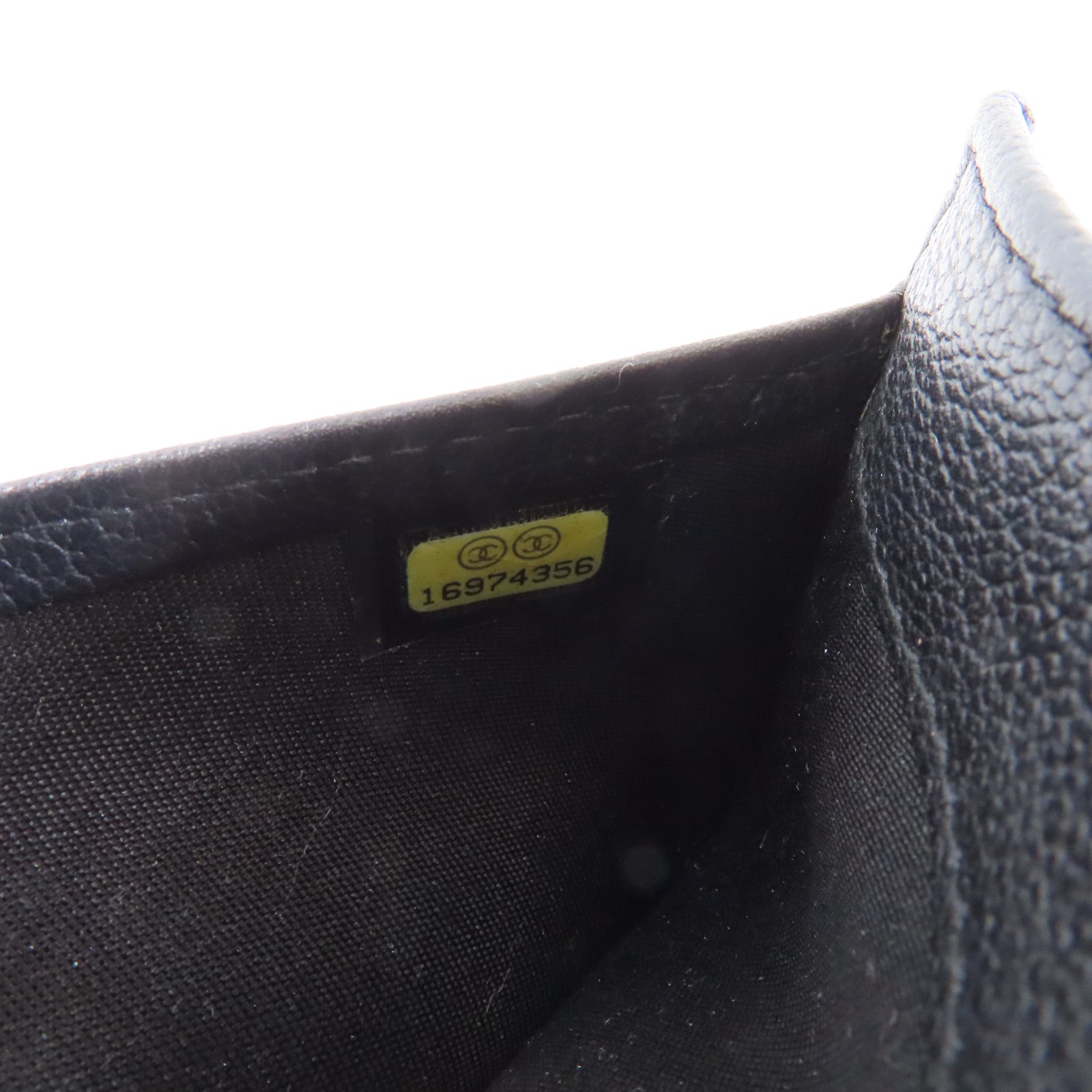 CHANEL 【激減優惠】皮革Long Wallet金扣長錢包黑色