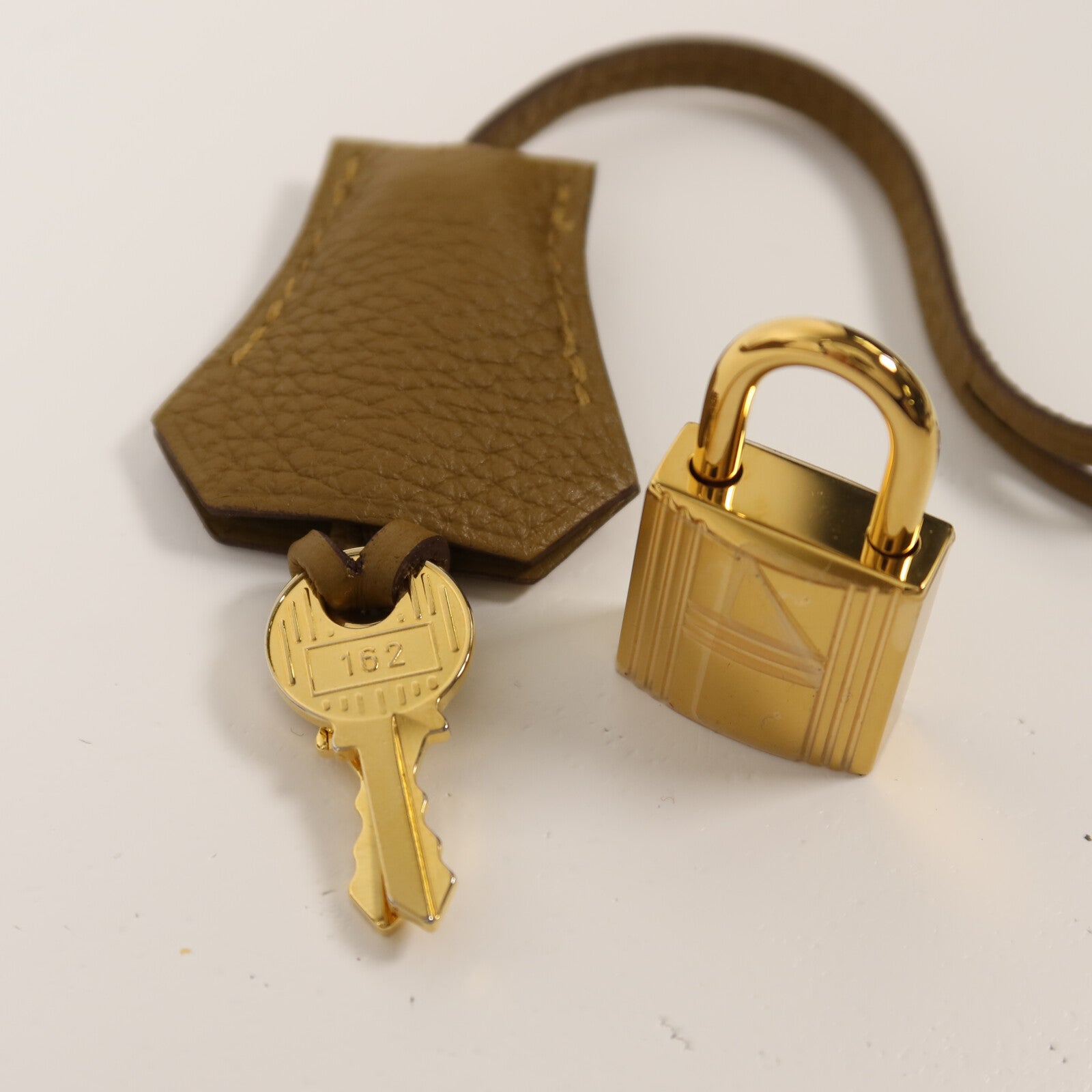 HERMES Togo皮革Kelly 25手挽肩背兩用袋Bronze Dore