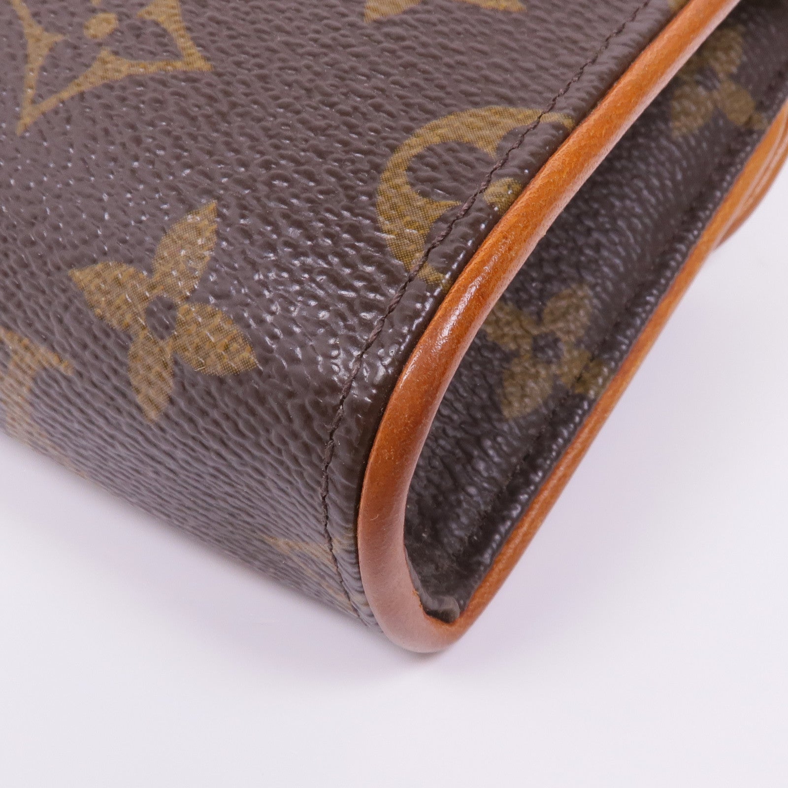 LOUIS VUITTON Monogram Pochette Florentine金扣腰包