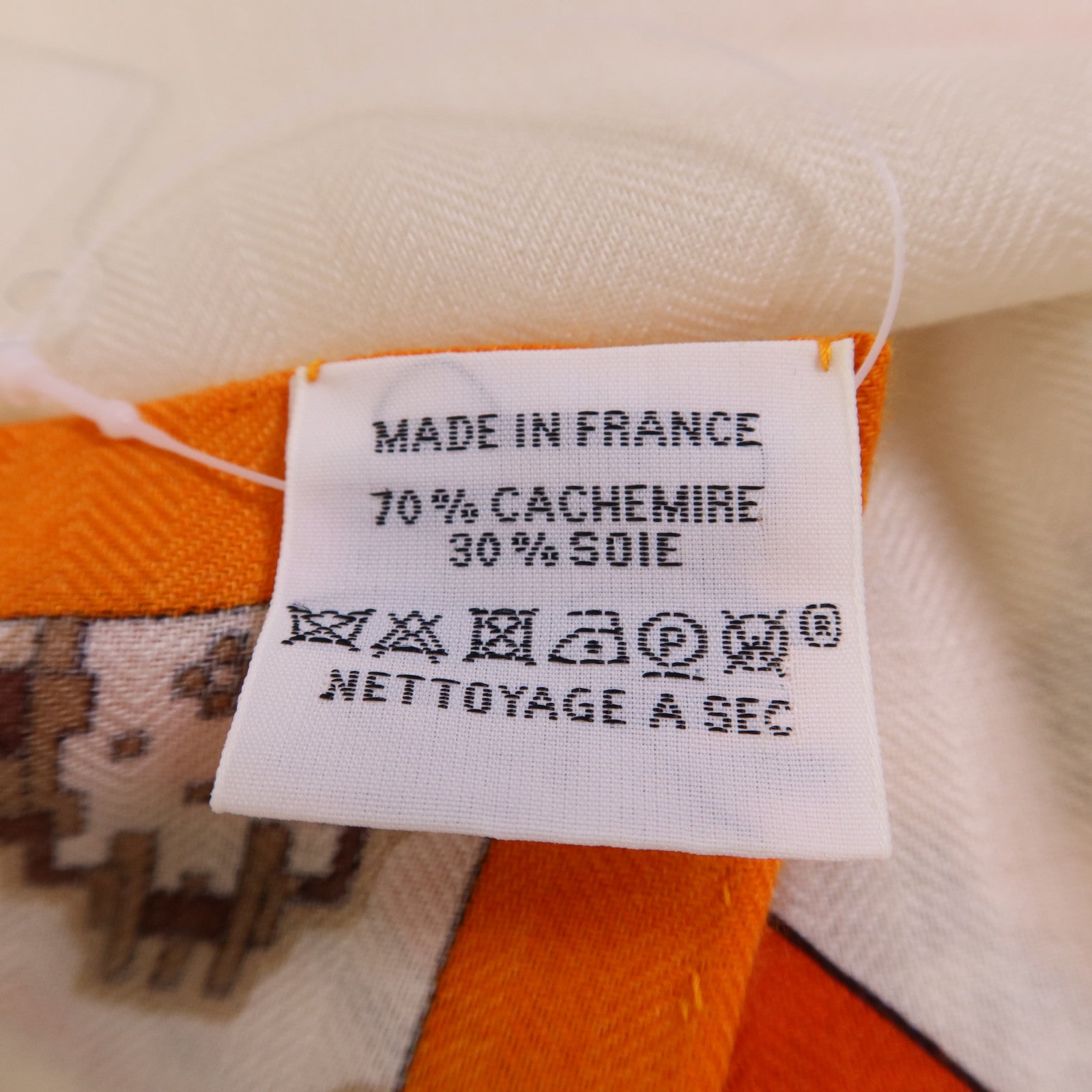 HERMES 羊絨/絲質Scarf 140X140絲巾