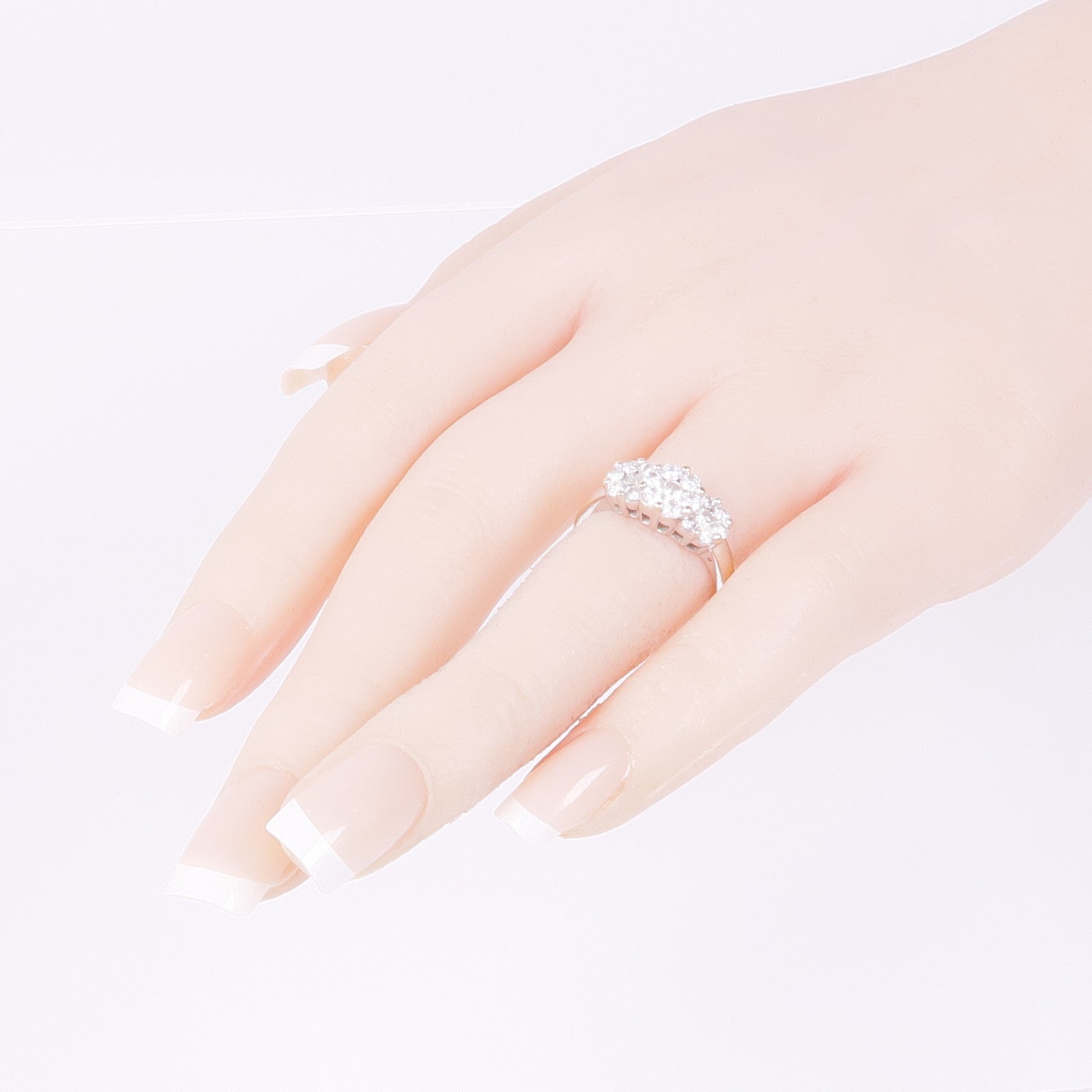 JEWELRY 18K白金Diamond Ring鑽石戒指US#6.5