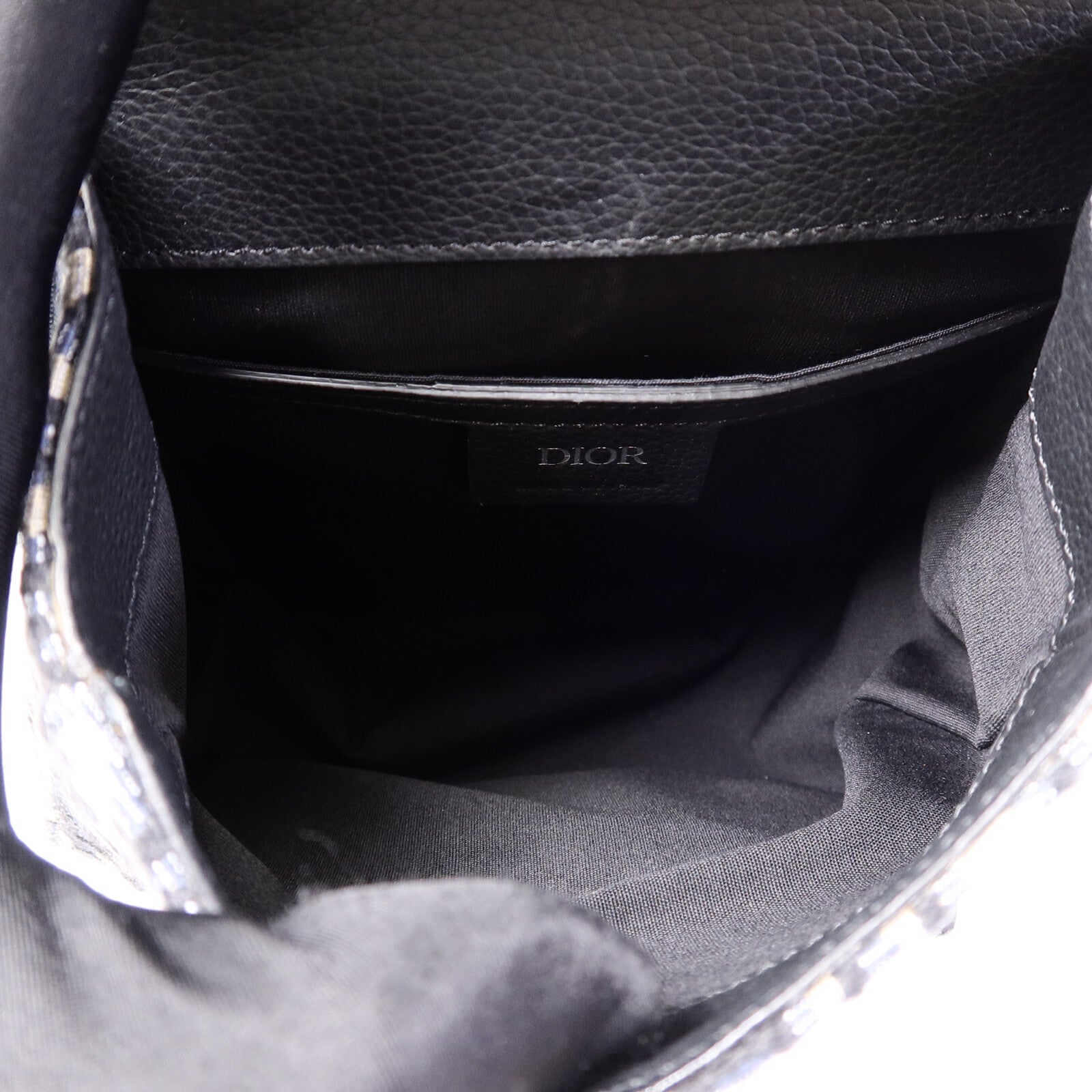 Dior 帆布/牛皮皮革Gallop Sling Bag肩背袋