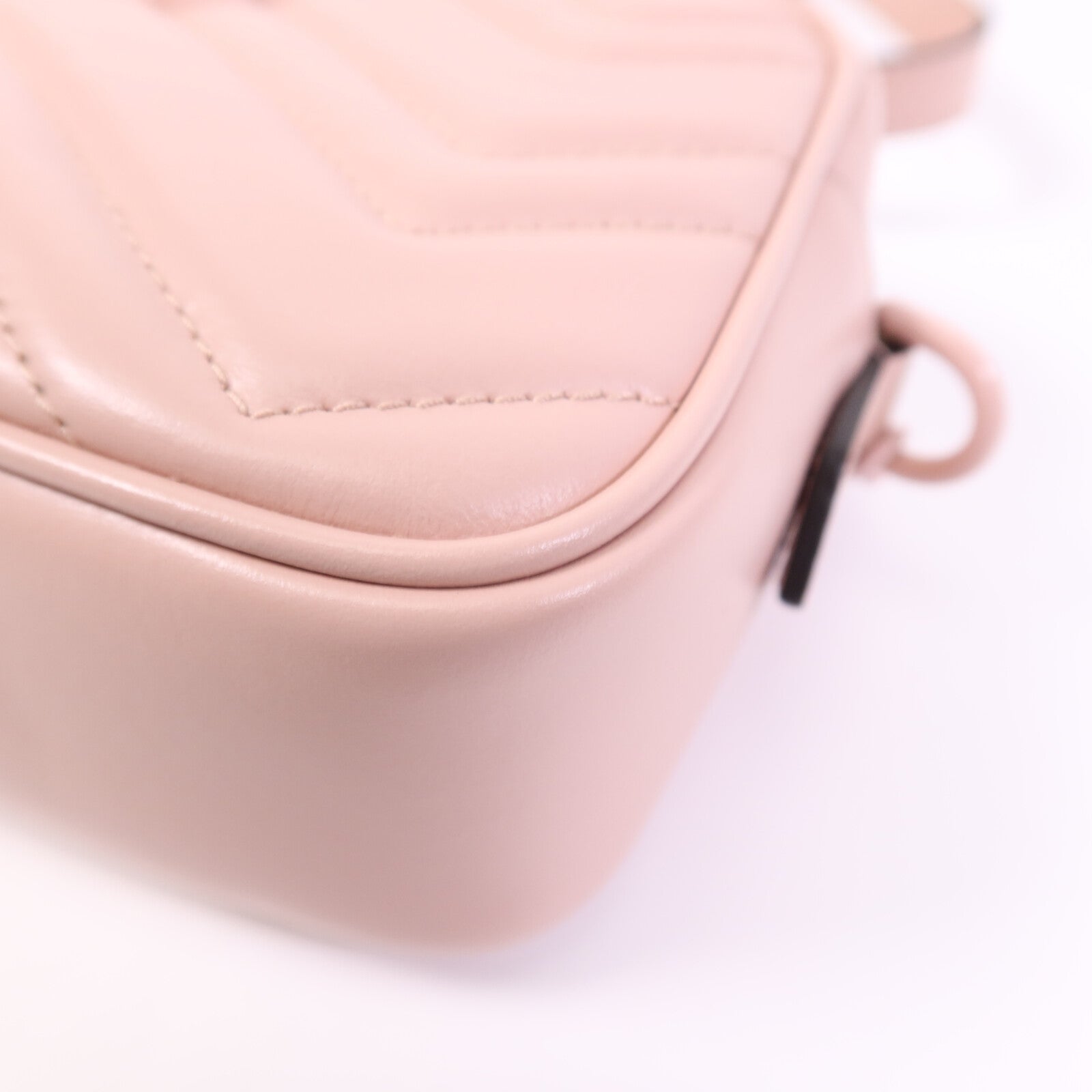 GUCCI 牛皮皮革Mini GG Marmont肩背袋