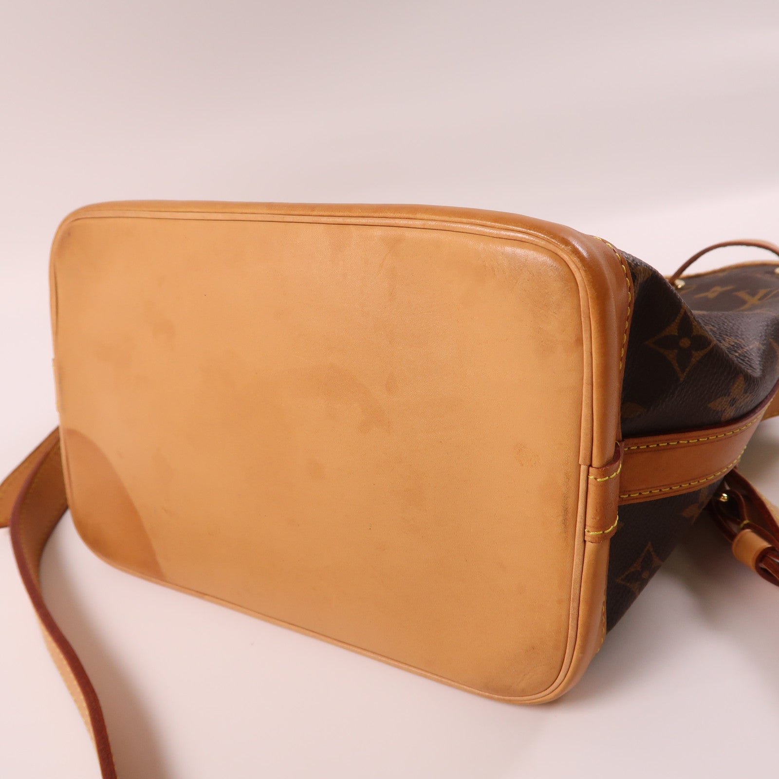 LOUIS VUITTON Monogram Noe BB金扣肩背袋啡色