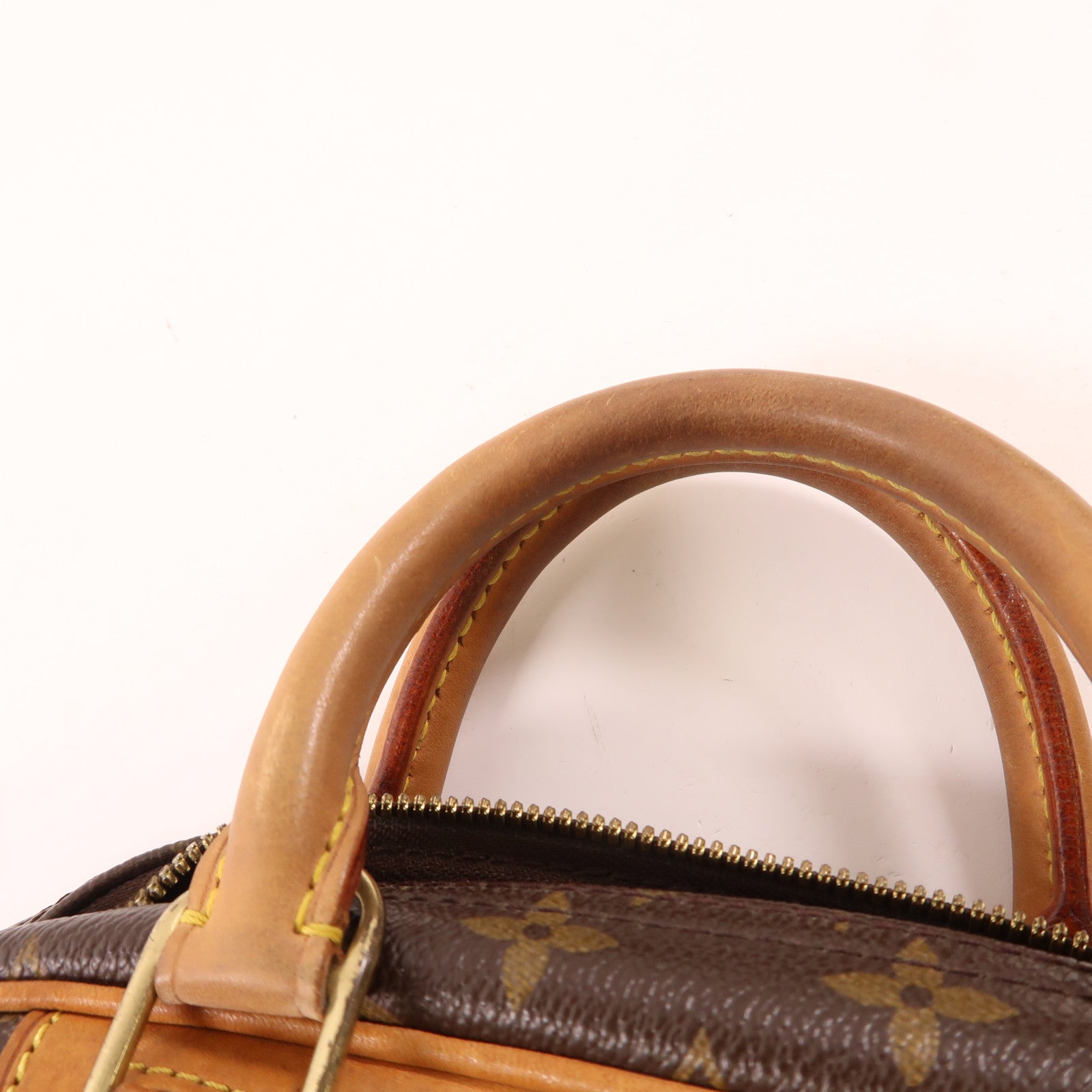 LOUIS VUITTON 【激減優惠】Monogram Trouville金扣手挽袋
