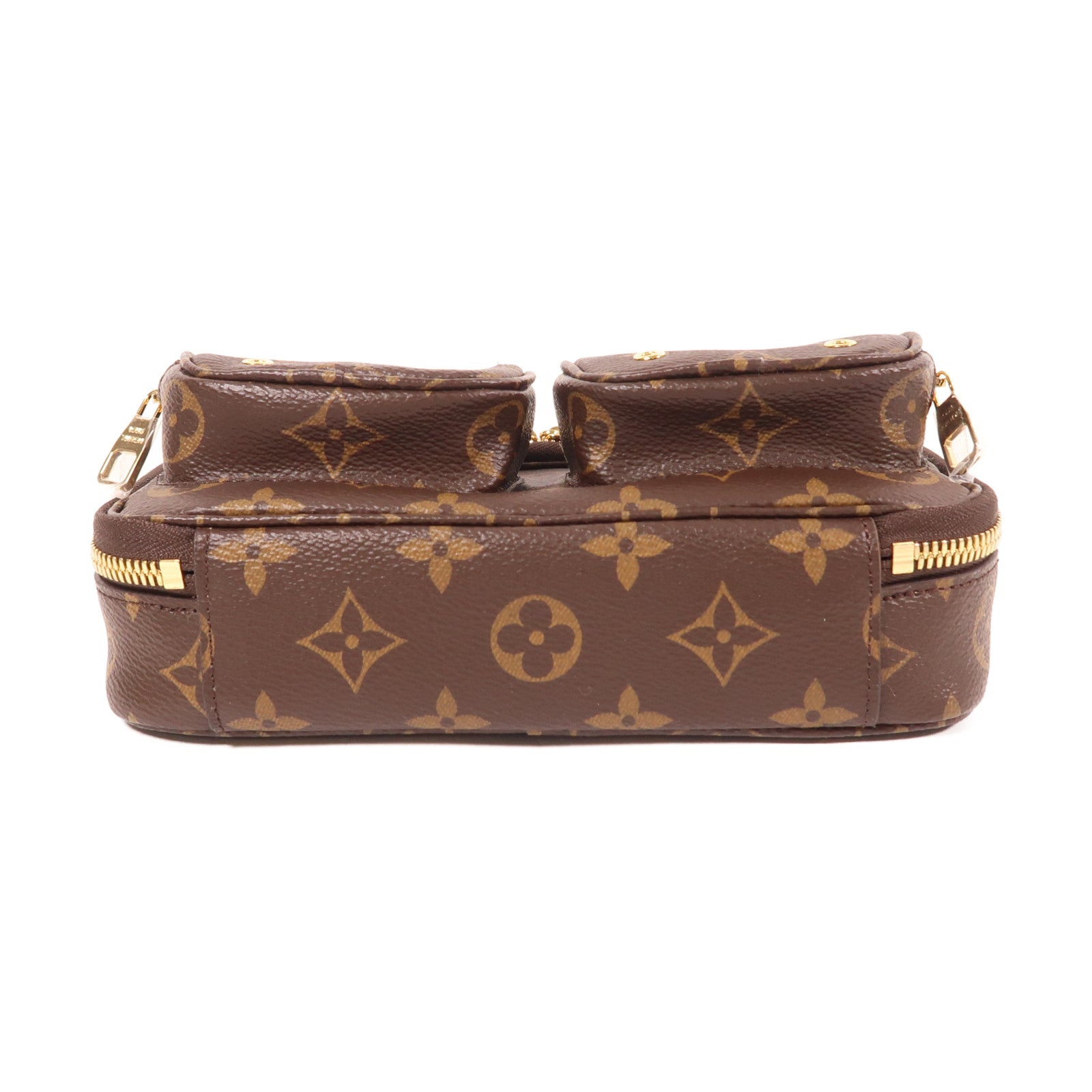 LOUIS VUITTON Monogram Utility金扣手挽肩背兩用袋