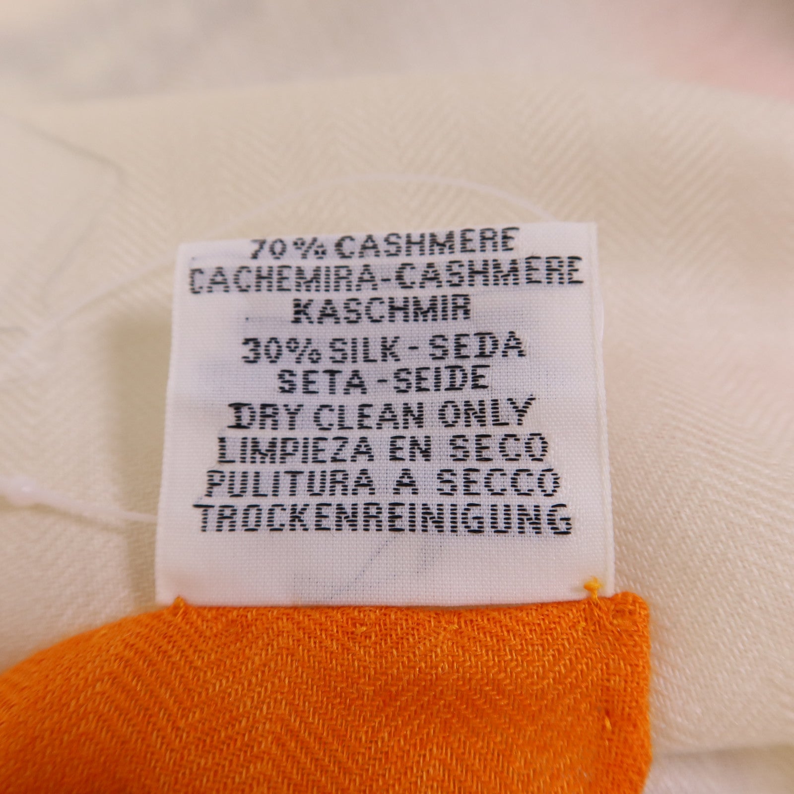 HERMES 羊絨/絲質Scarf 140X140絲巾