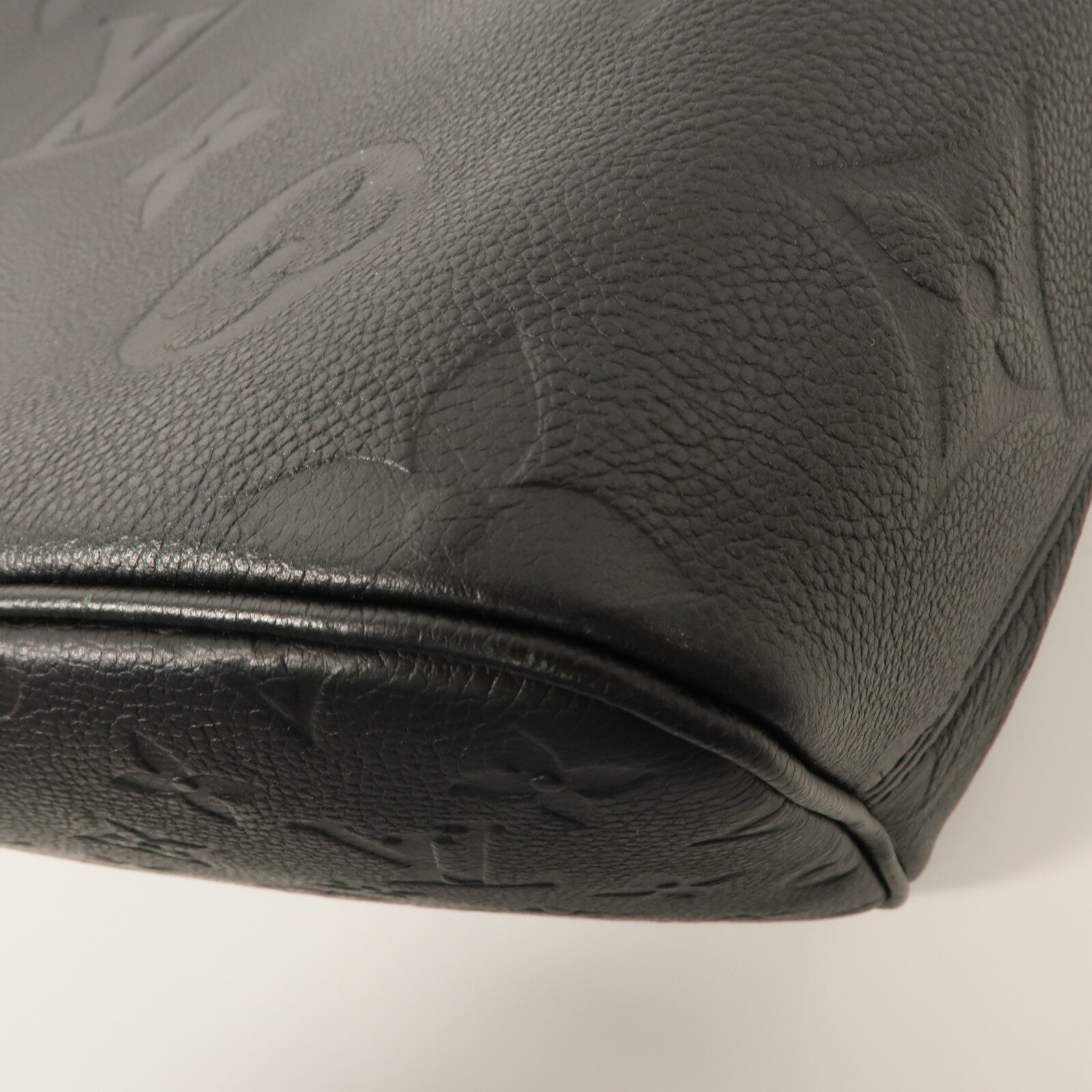 LOUIS VUITTON Monogram Empreinte Neverfull MM手挽袋