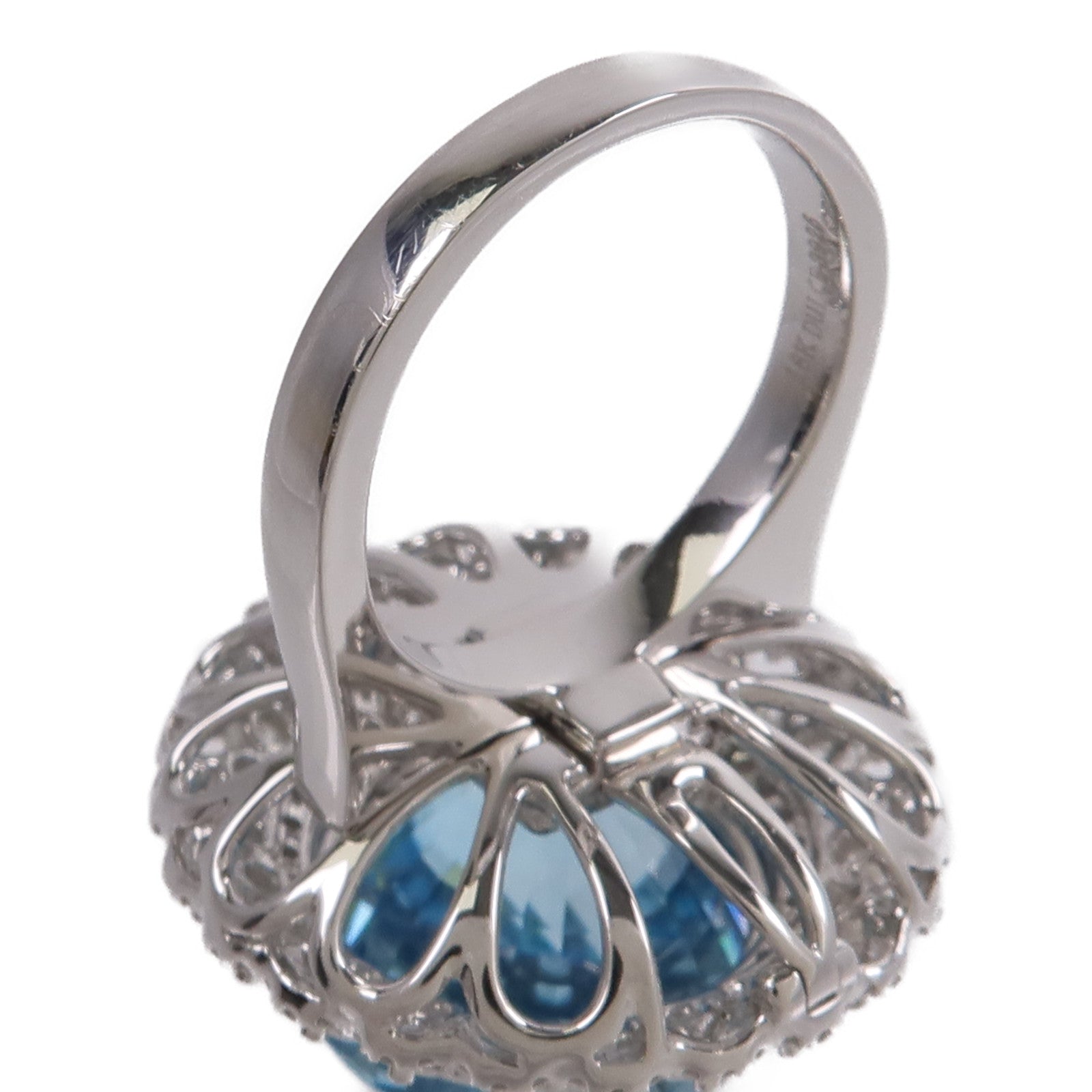 JEWELRY 18K白金Zircon Ring鋯石/鑽石戒指