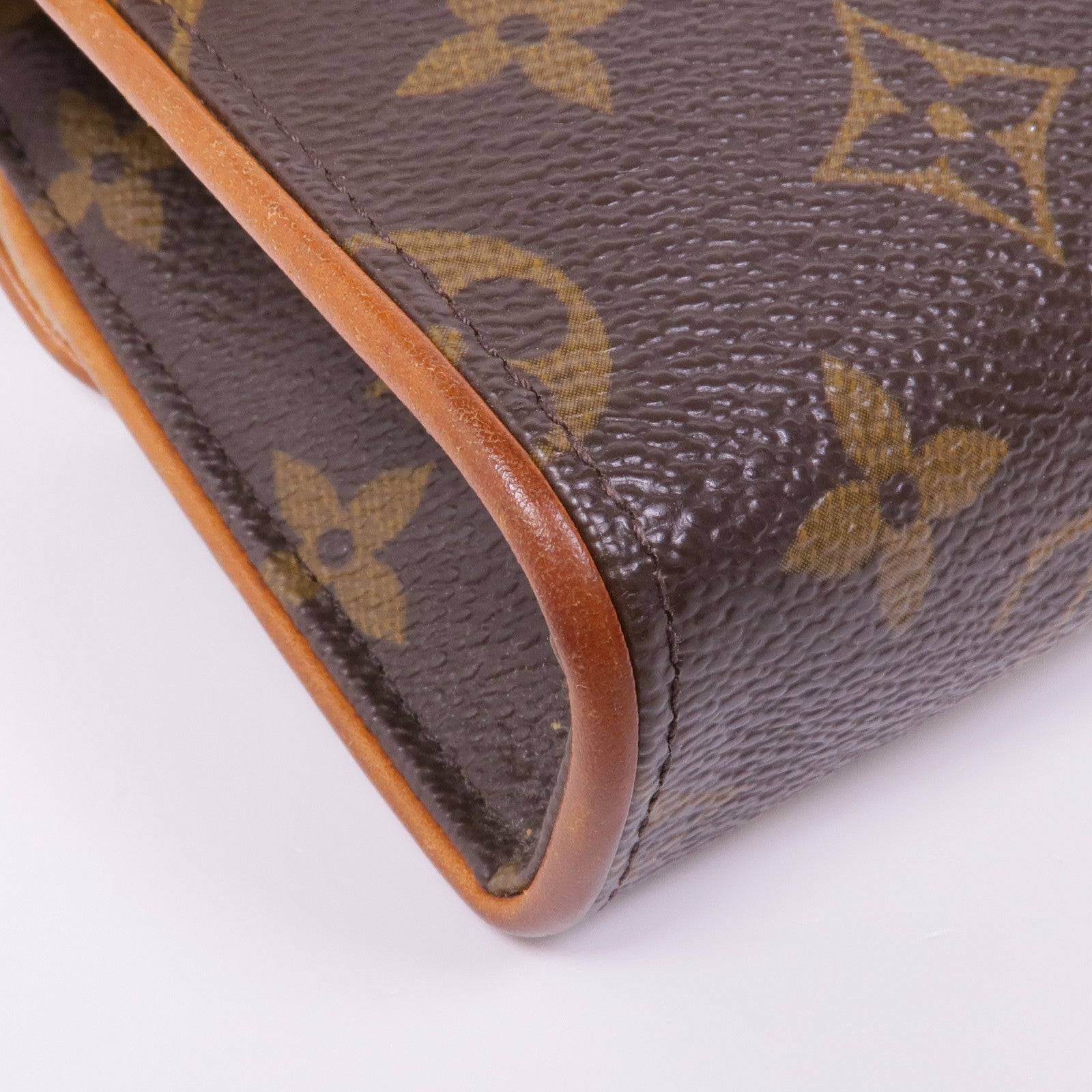 LOUIS VUITTON Monogram Pochette Florentine金扣腰包