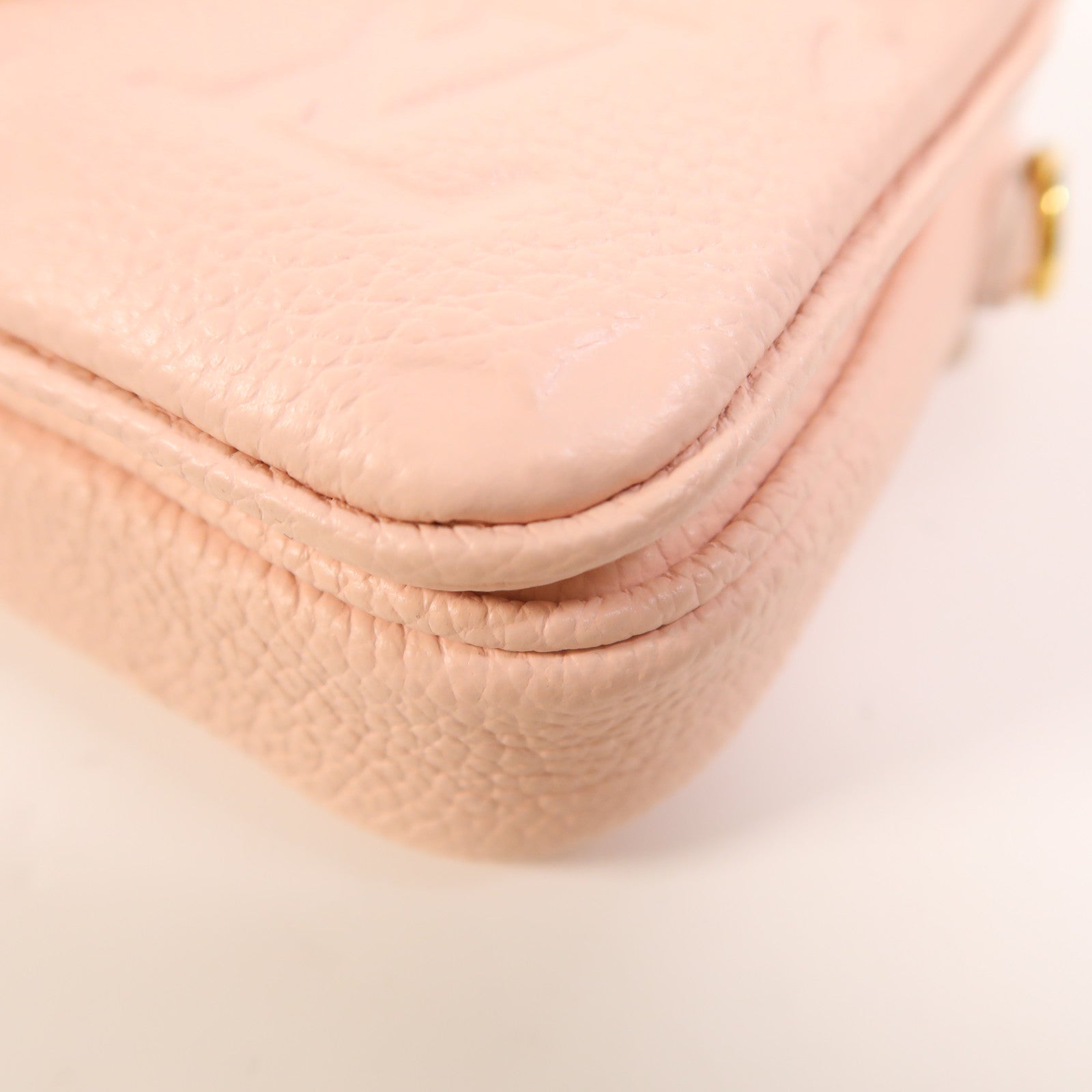 LOUIS VUITTON Monogram Empreinte Micro Metis金扣手挽肩背兩用袋