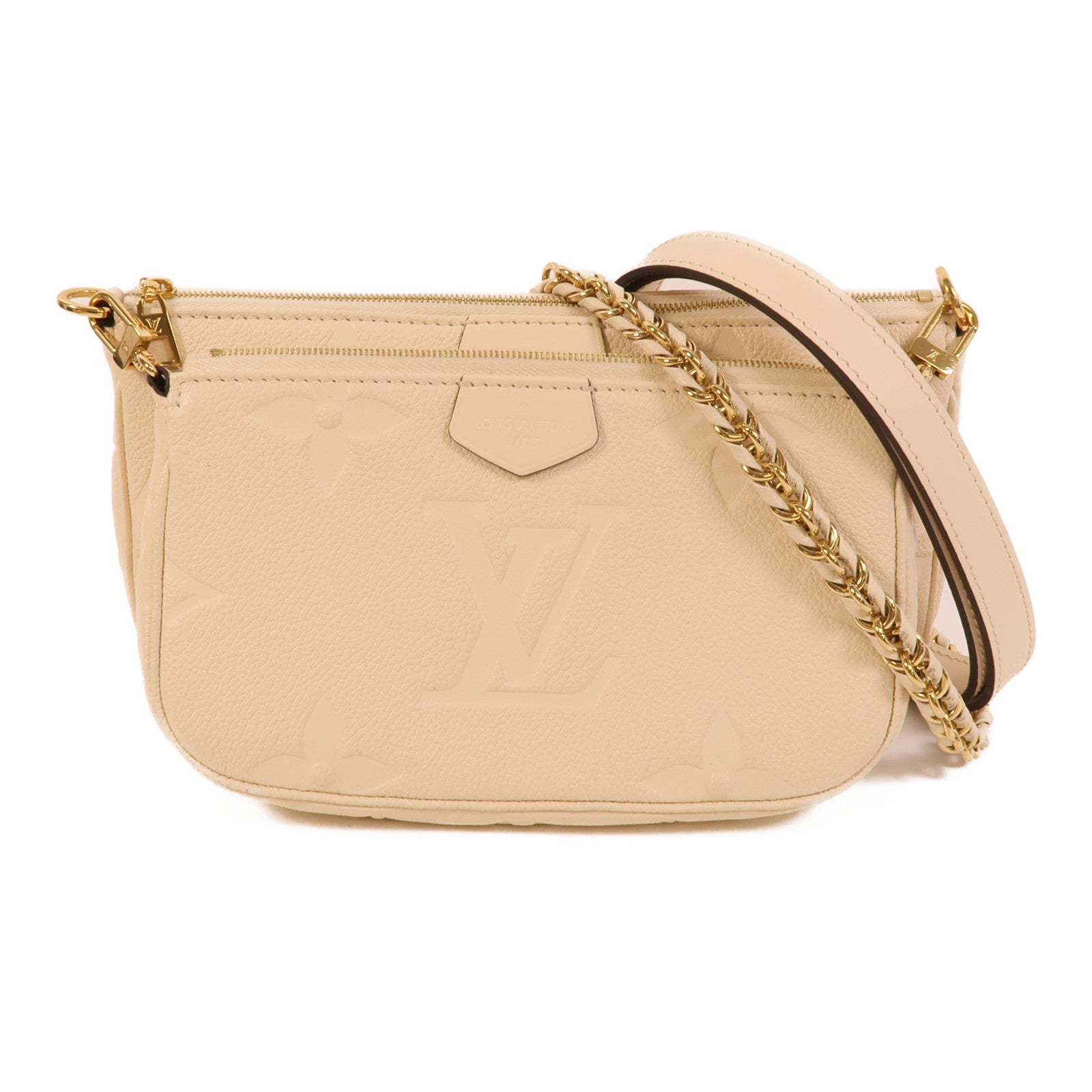 LOUIS VUITTON Monogram Empreinte Multi Pochette Accessoires手挽肩背兩用袋